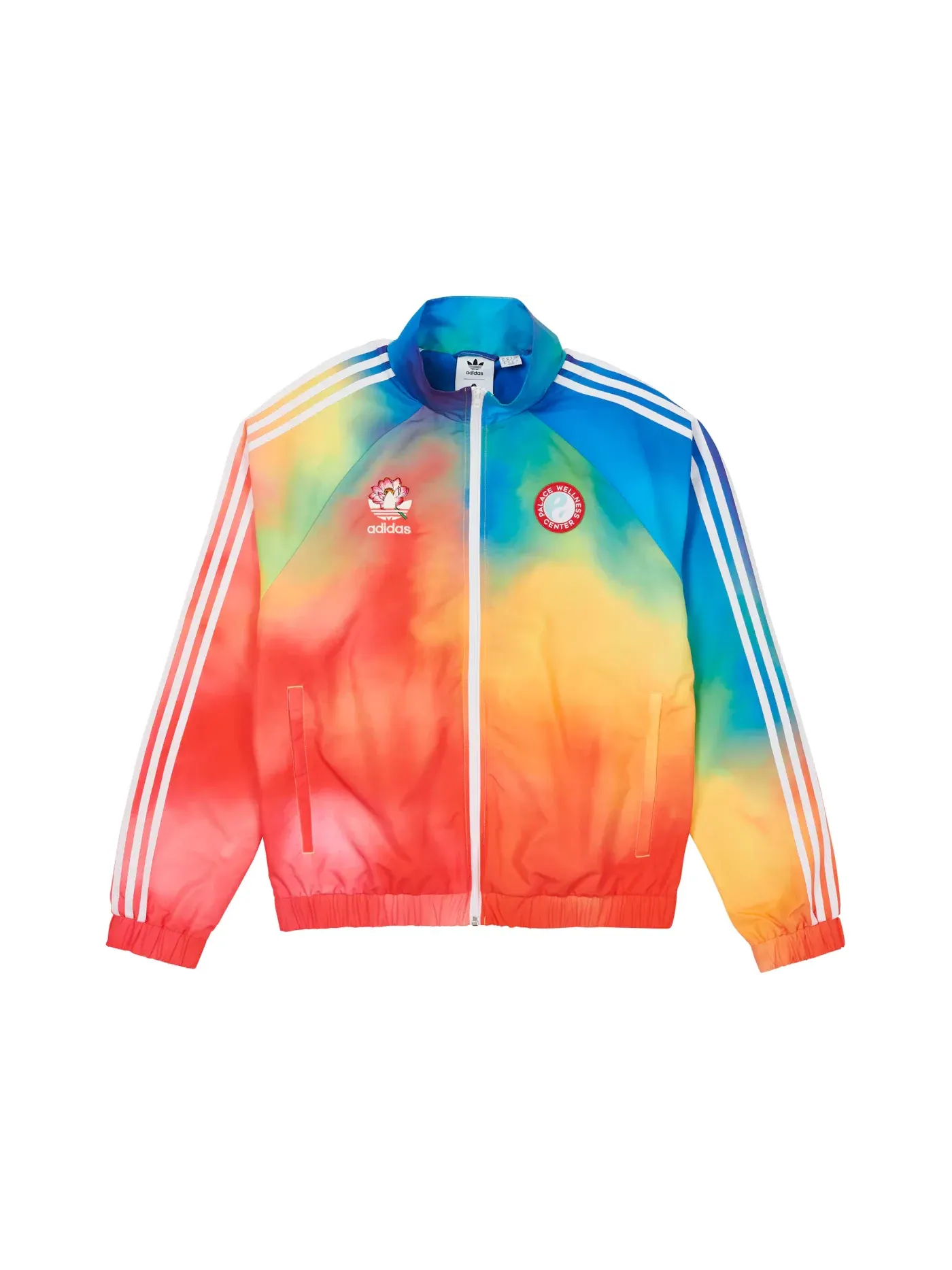 Мужская куртка Palace x Adidas Palaste Zip Jacket Tie Dye — изображение 2 из 2, мульти