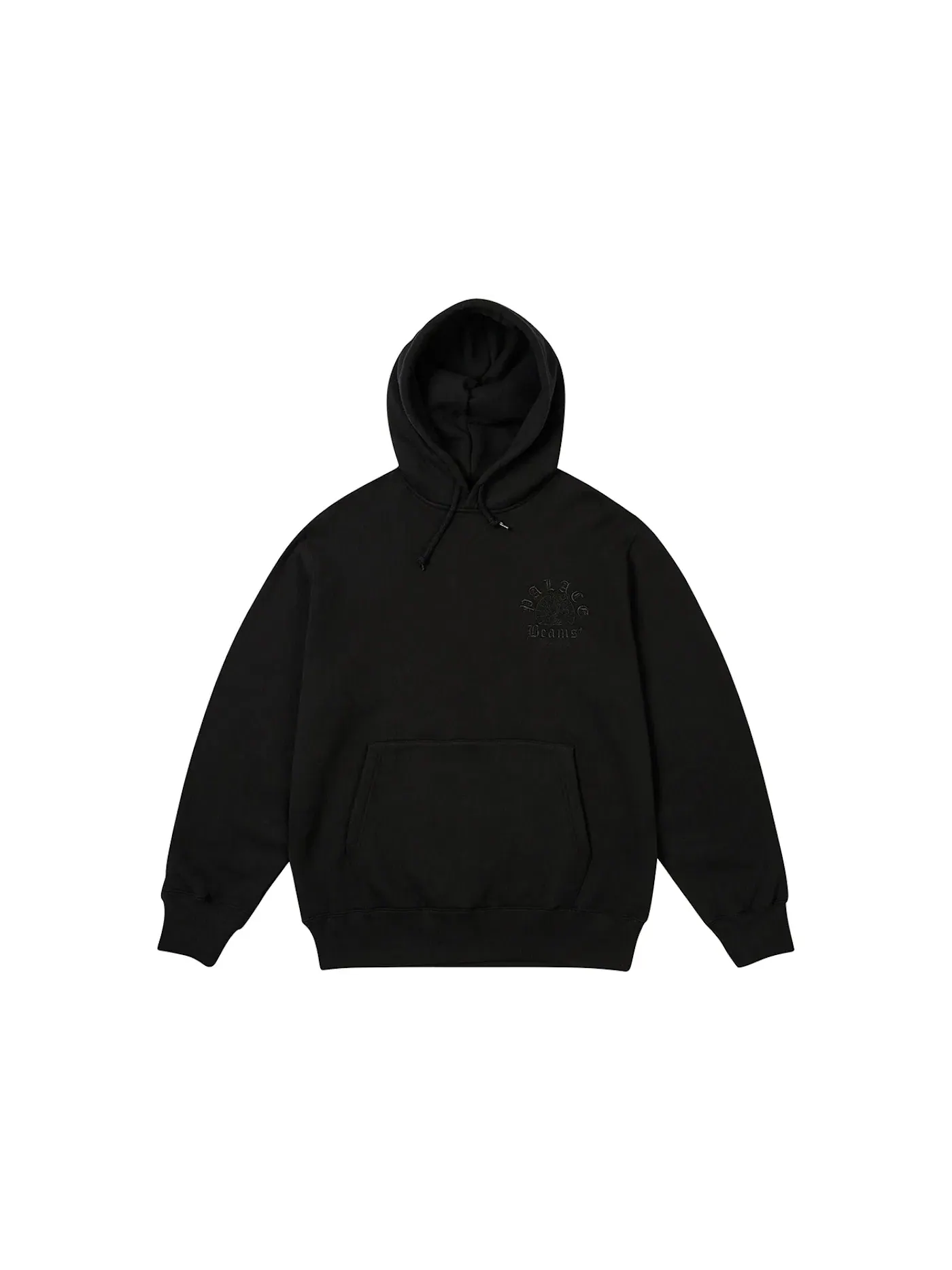 Мужская худи с принтом Palace x Beams Plus Graphic Hood — изображение 2 из 2, черный