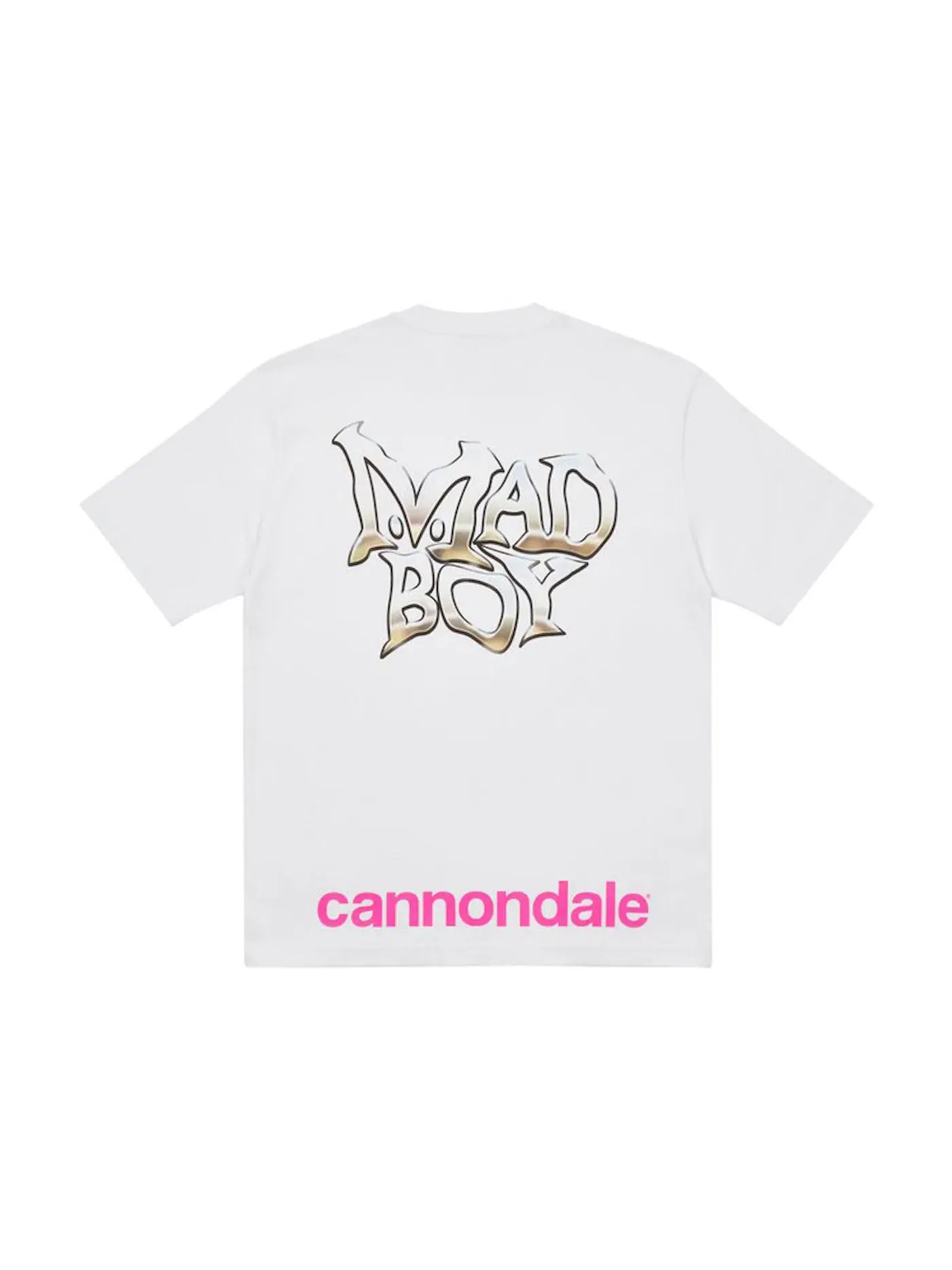 Мужская футболка с принтом Palace x Cannondale Mad Boy 2 T-shirt White — изображение 1 из 2, белый