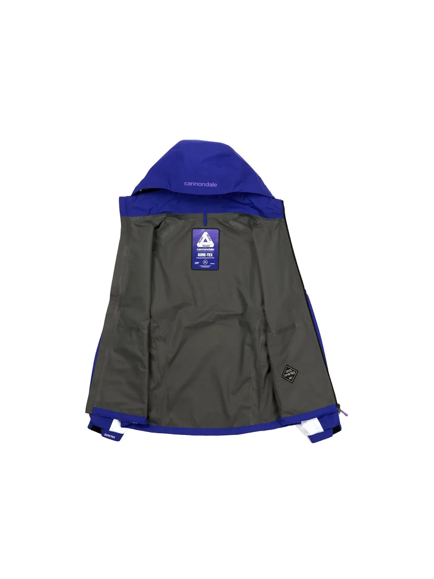 Мужская куртка Gore-Tex Paclite с принтом Mad Boy Palace — изображение 3 из 3, синий/фиолетовый