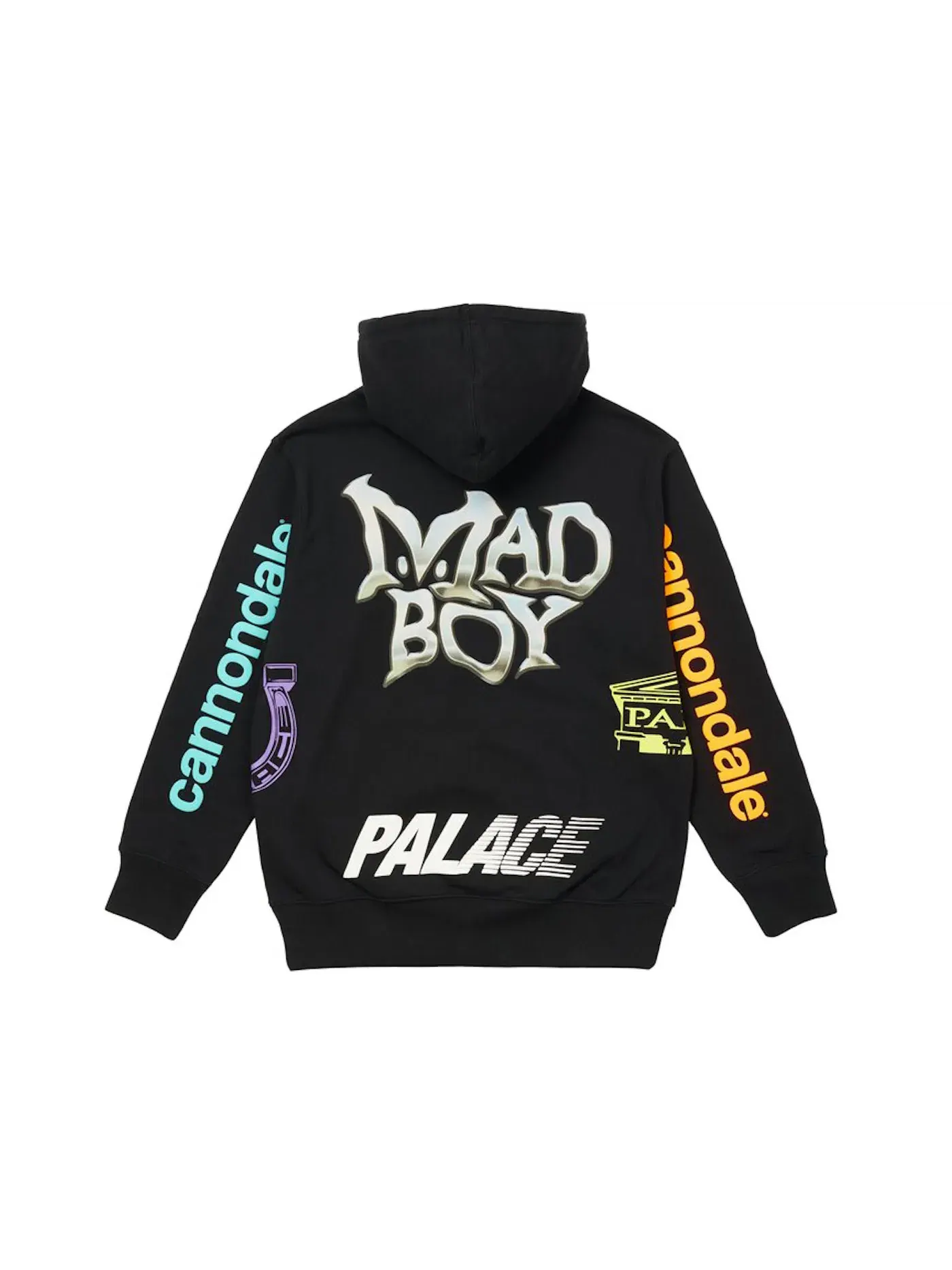 Мужская худи Palace Mad Boy Hood — изображение 1 из 2, черный