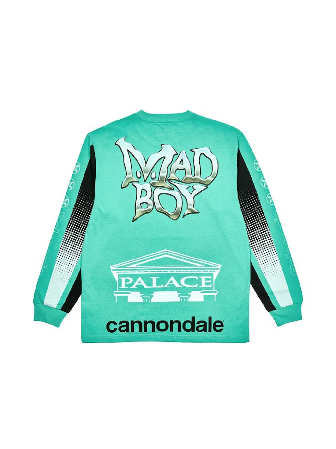 Мужская футболка с длинным рукавом Mad Boy Palace — изображение 2 из 2, мята