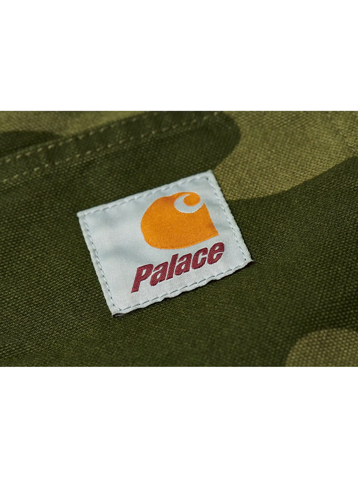 Мужские брюки с двумя накладными карманами Palace x Carhartt WIP — изображение 3 из 3, зеленый