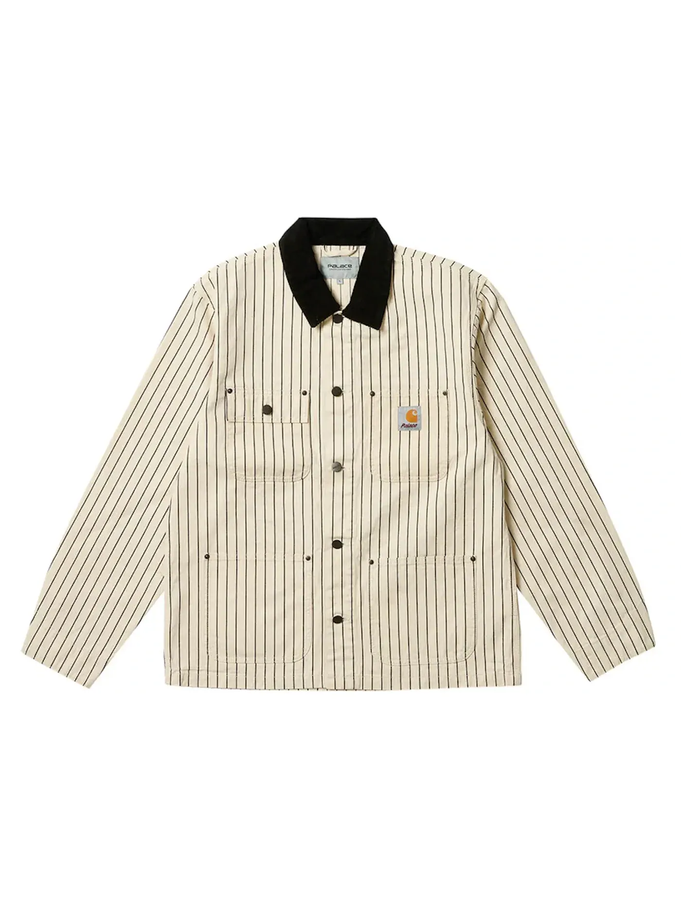 Мужская куртка Palace x Carhartt WIP Michigan Coat Hickory Wax/Black — изображение 1 из 2, черный