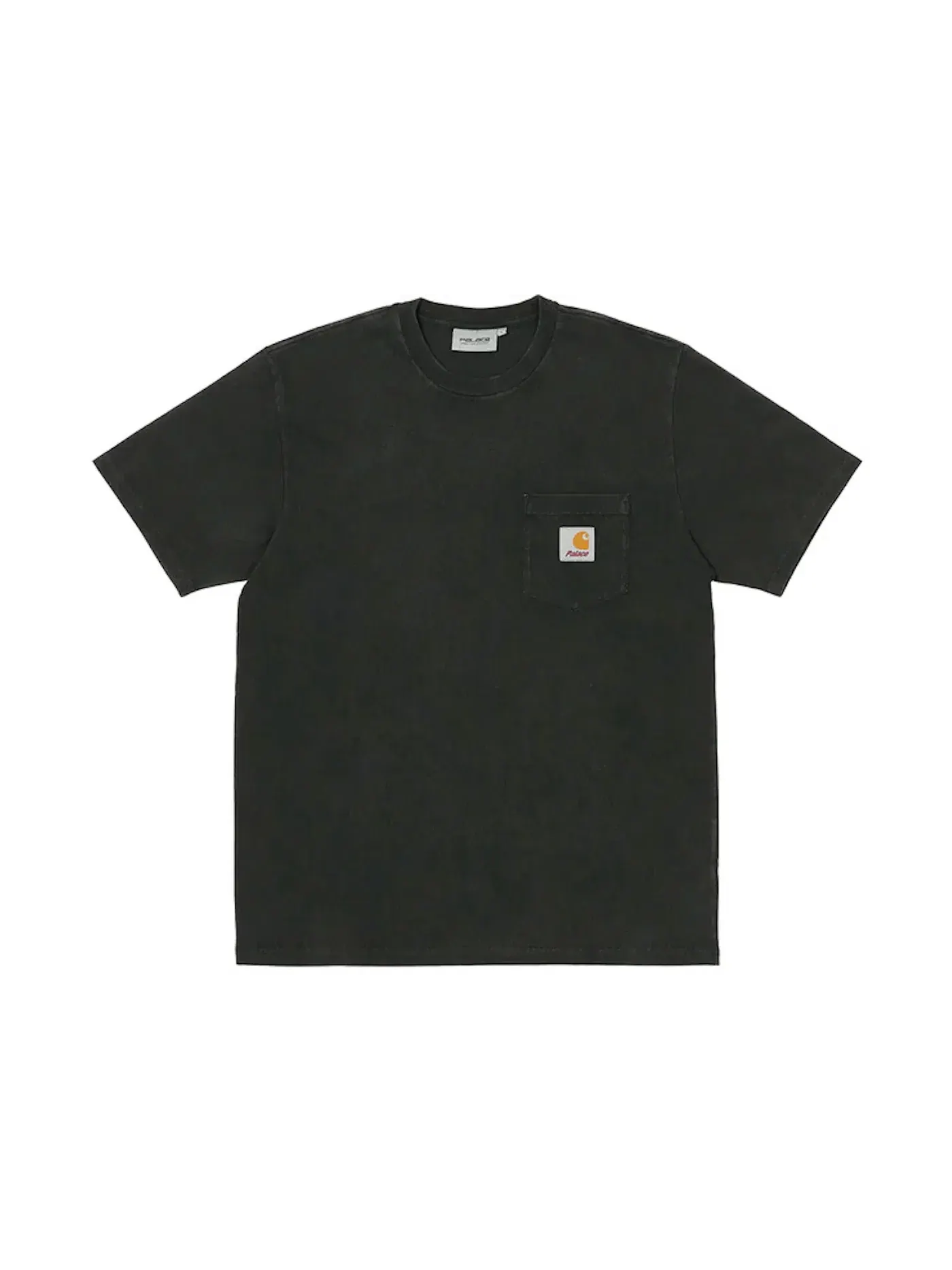 Мужская футболка с нагрудным карманом Palace x Carhartt WIP Palace — изображение 2 из 3, черный