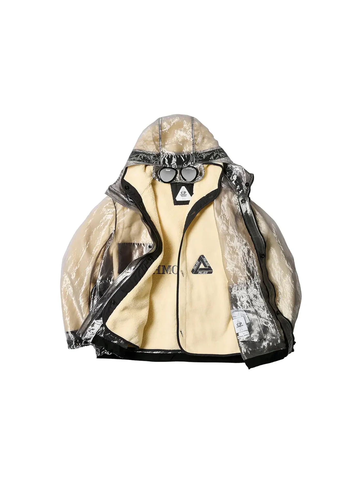 Мужская анорак Palace x C.P. Company Klear Achronic Anorak Silver — изображение 2 из 3