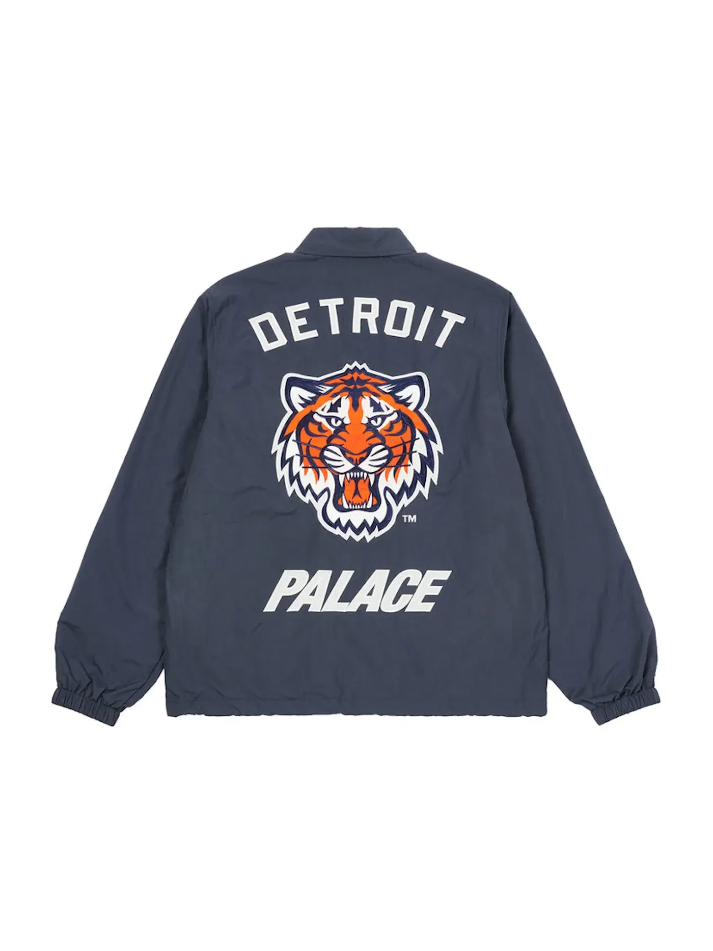 Мужская куртка-тренч Palace x Detroit Tigers New Era Coach Jacket — изображение 1 из 2, темно-синий