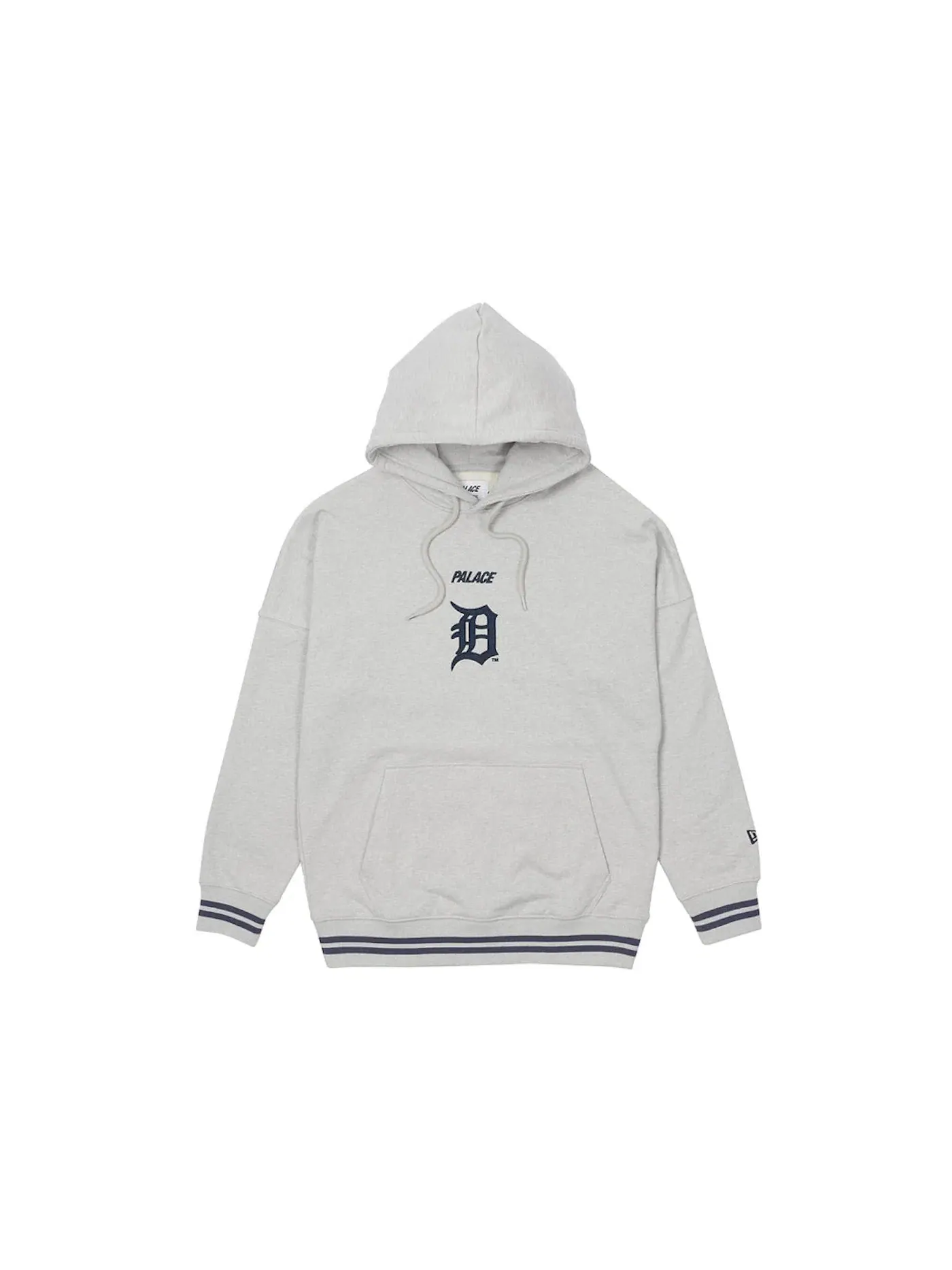 Мужской худи с опущенным плечом Palace x Detroit Tigers Hood — изображение 2 из 2, серый