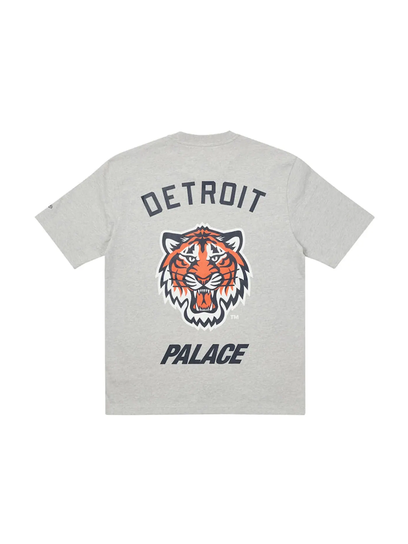 Мужская футболка с принтом Palace x Detroit Tigers T-shirt Palace — изображение 1 из 2, серый