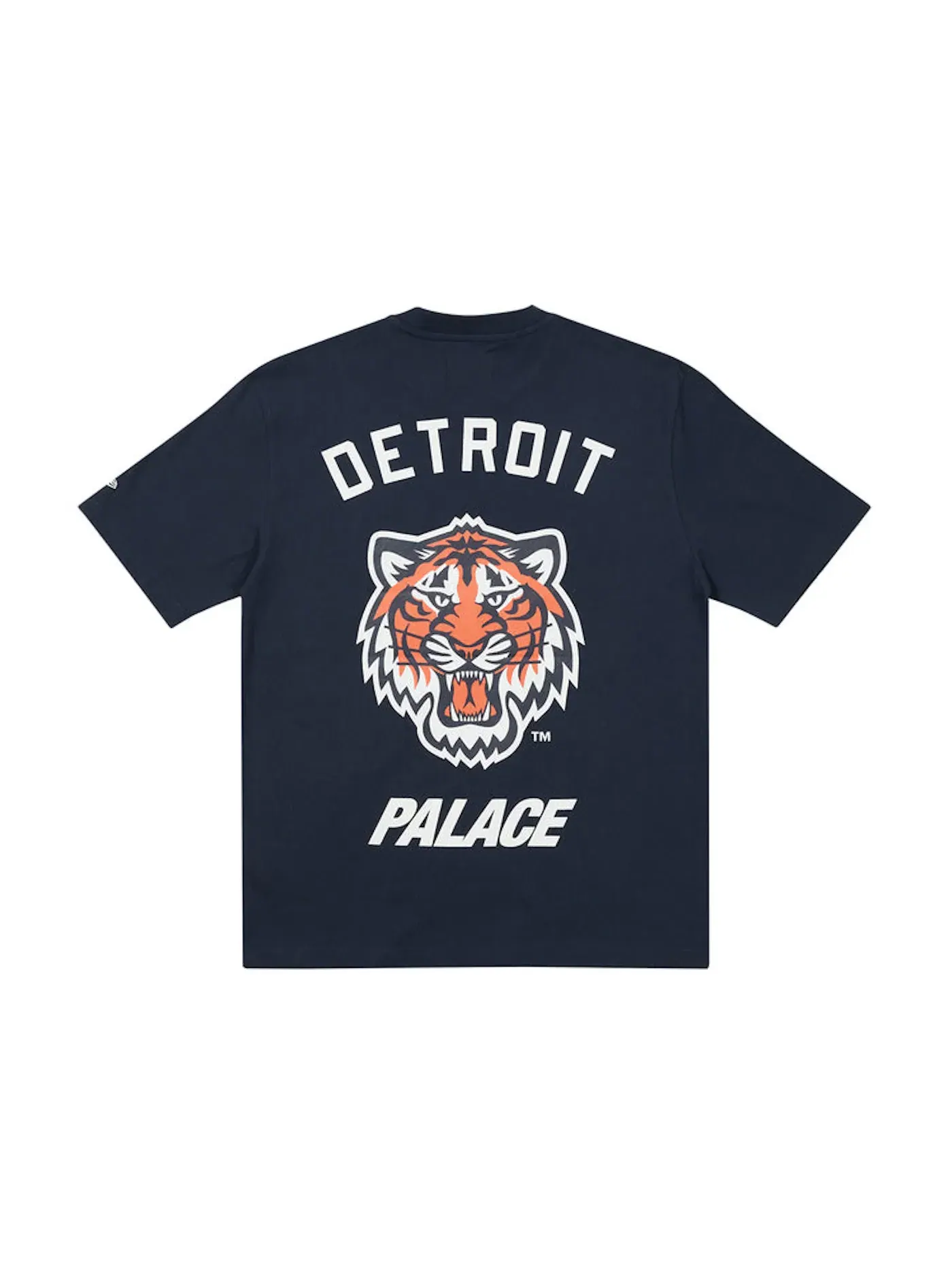 Мужская футболка с длинным рукавом Palace x Detroit Tigers New Era — изображение 1 из 2, темно-синий
