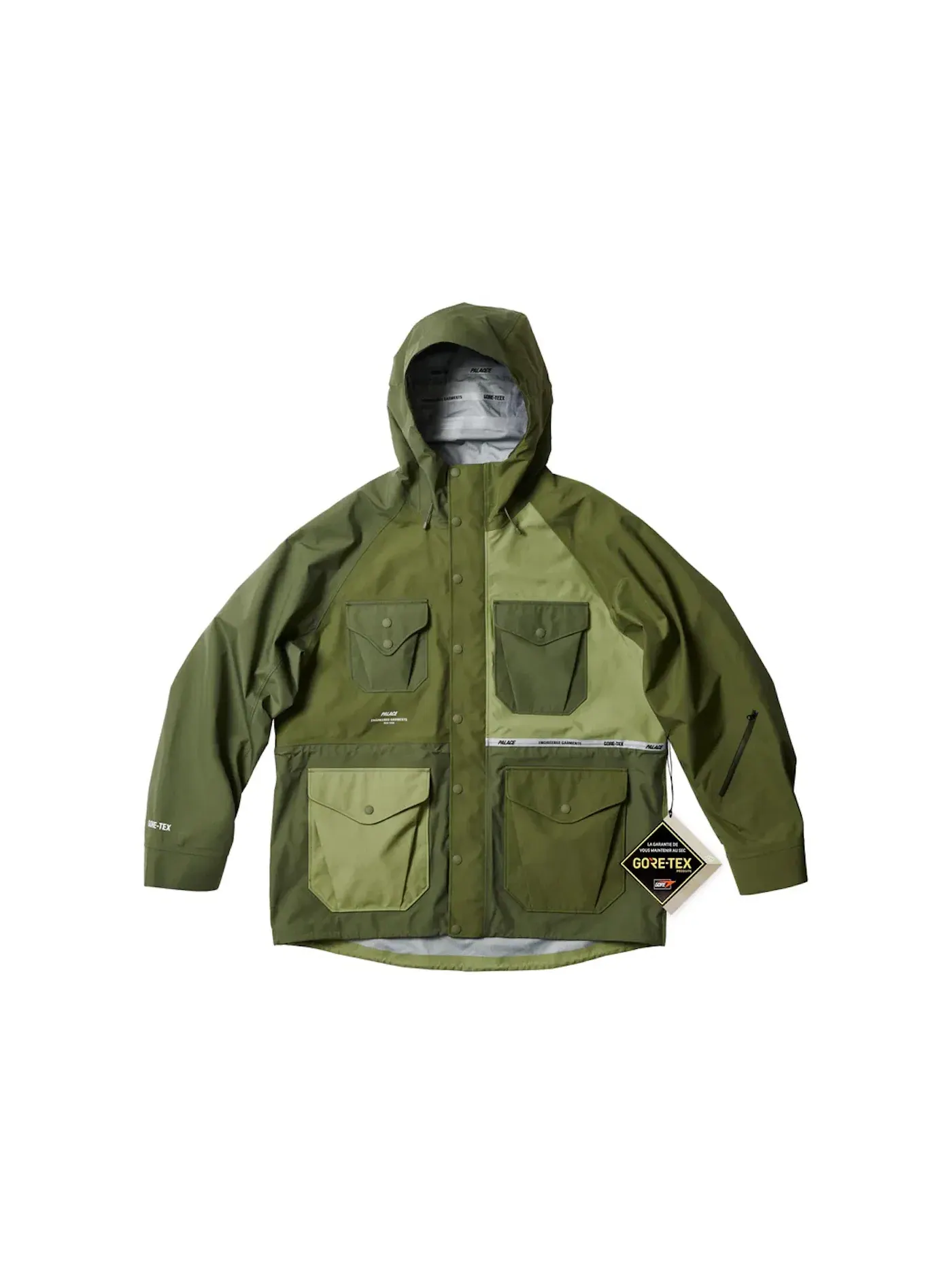 Мужское пальто-парка с длинным рукавом Parka Palace — изображение 1 из 3, оливковый