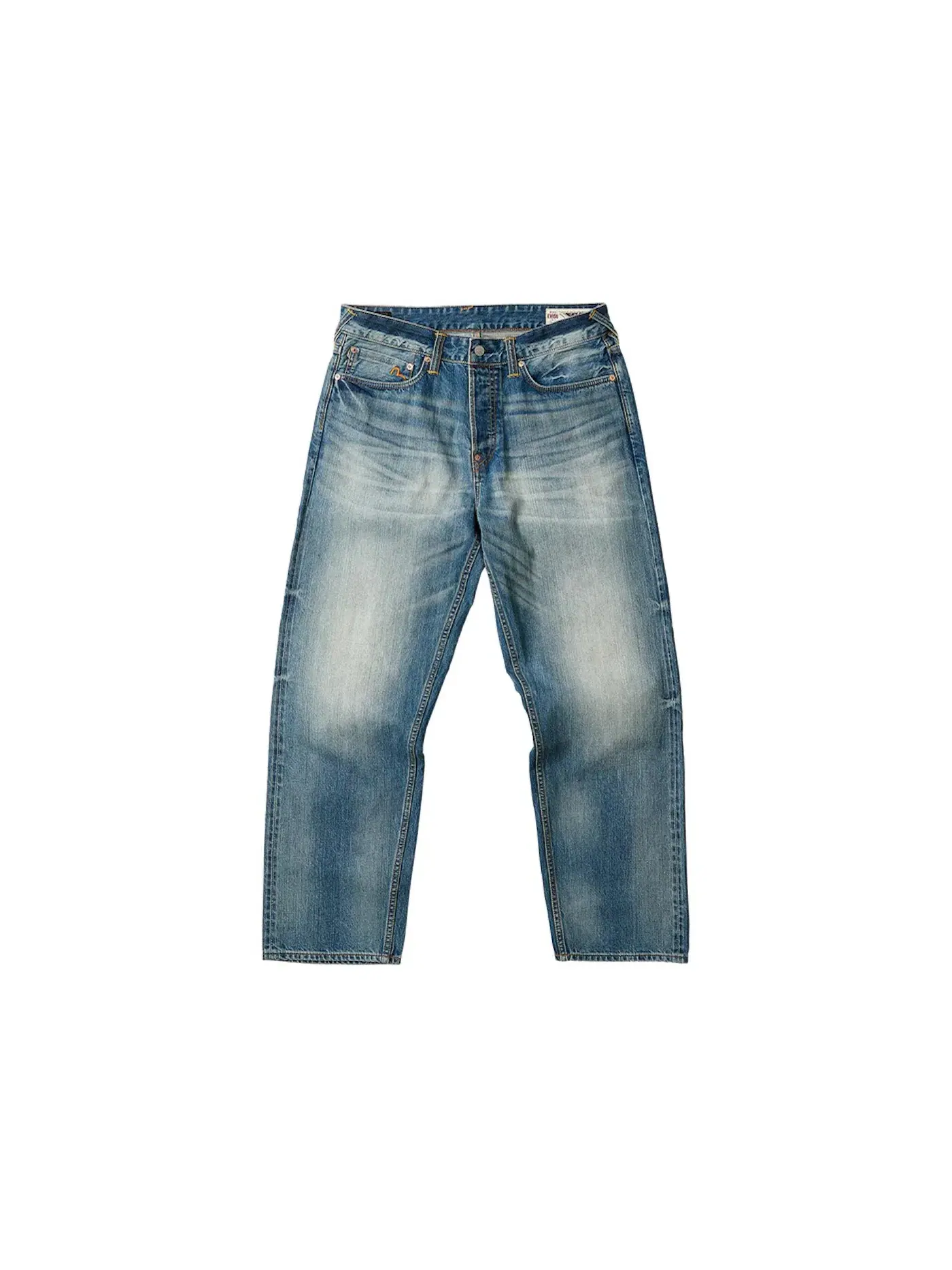 Мужские джинсы с вышивкой Palace x Evisu Jean Palace, Stone Wash — изображение 2 из 2