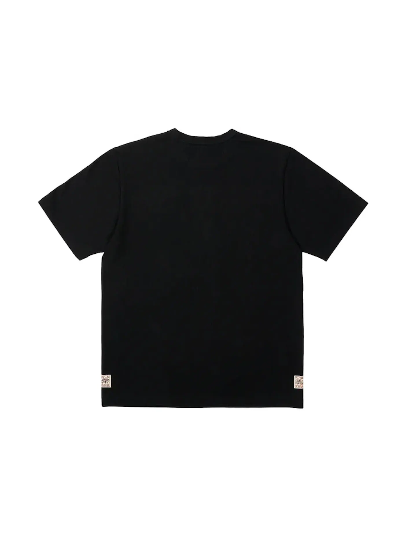 Мужская футболка с принтом Palace x Evisu Heart T-shirt Palace — изображение 2 из 2, черный