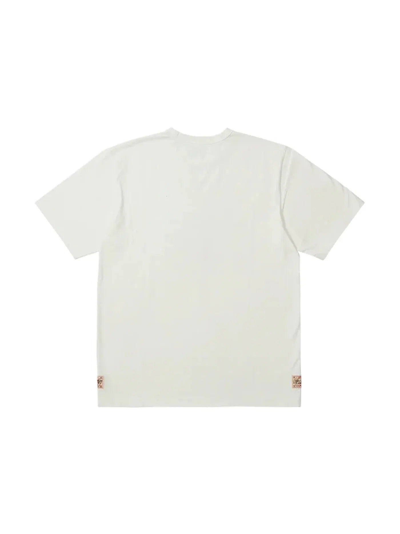 Мужская футболка с принтом Palace x Evisu Heart T-shirt Palace — изображение 2 из 2, белый