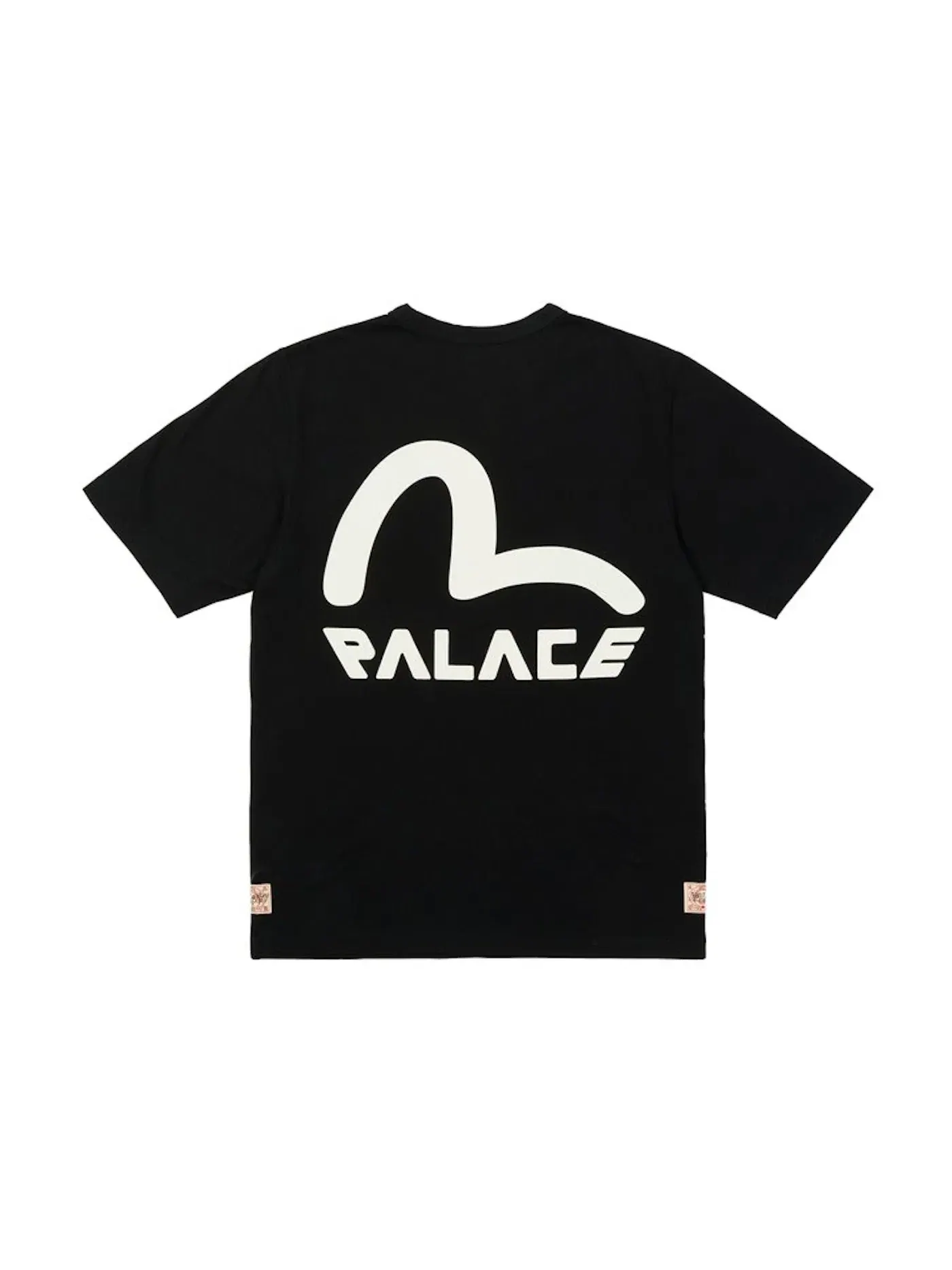 Мужская футболка с принтом Palace x Evisu Seagull T-shirt — изображение 1 из 2, черный