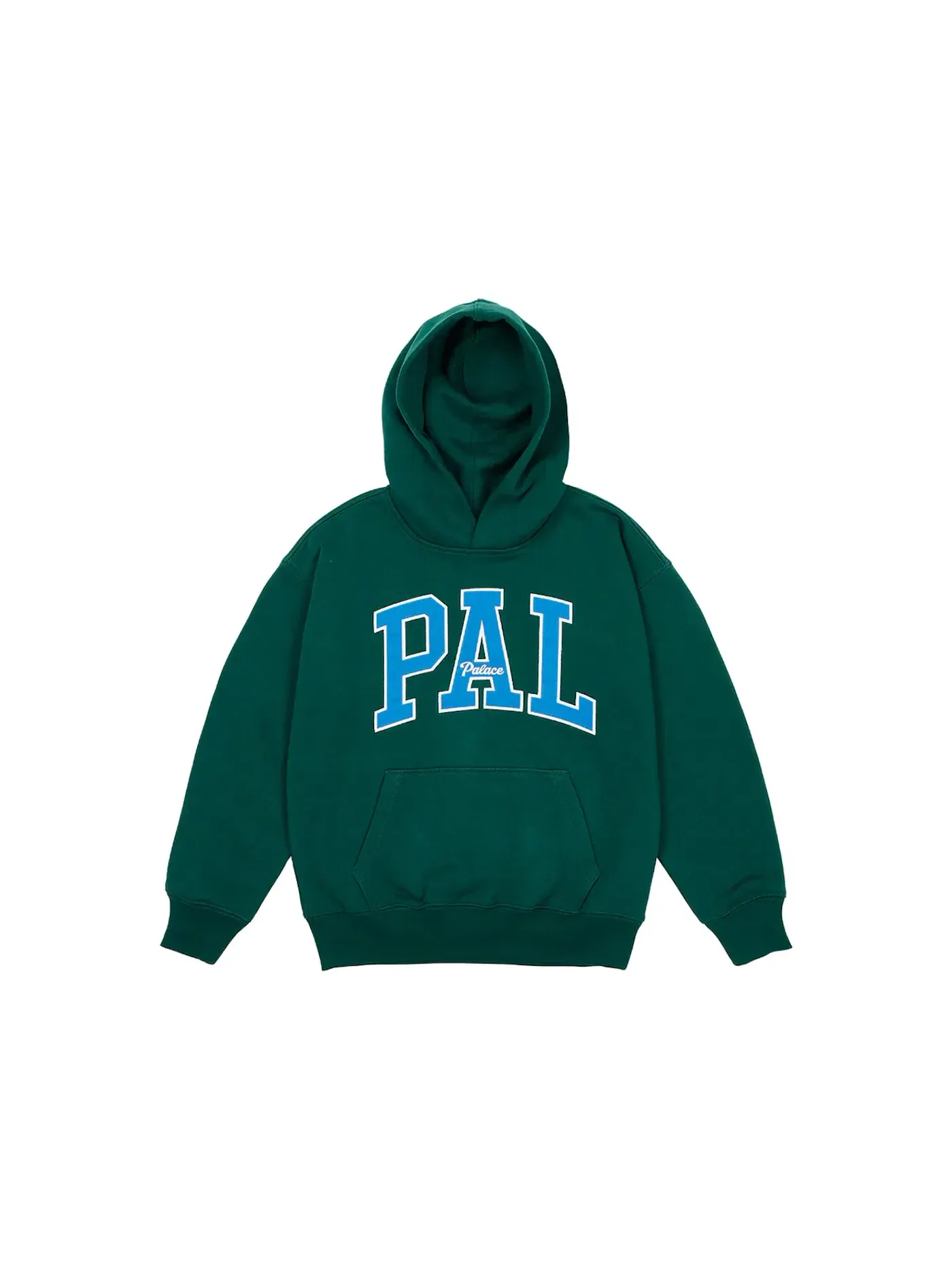 Детский худи с принтом Palace Hood Rain Forest Palace — изображение 1 из 2, зеленый
