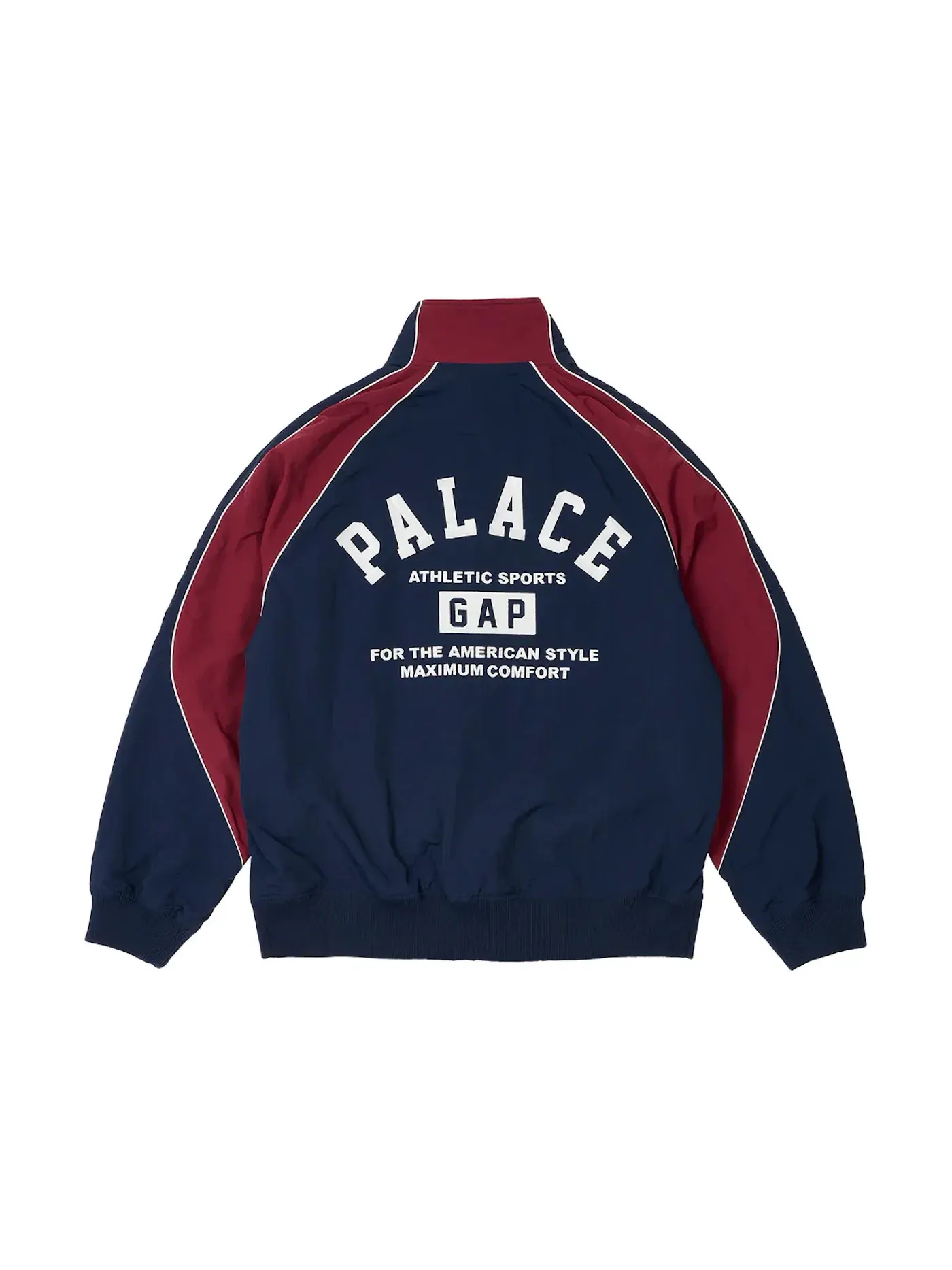 Мужская куртка с принтом Palace Top — изображение 2 из 2, темно-синий/красный