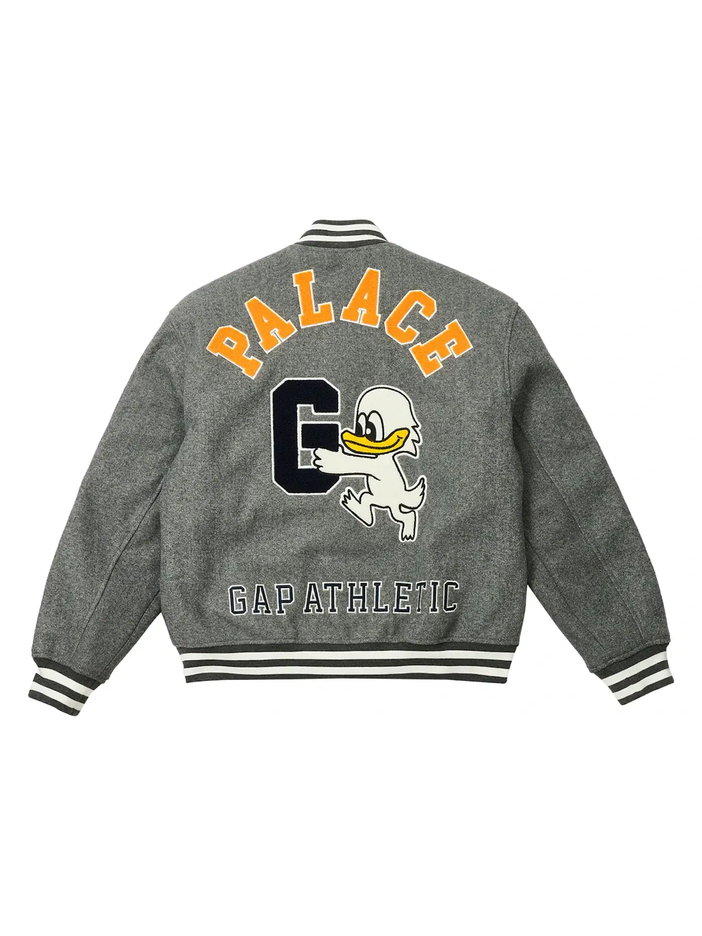 Мужская куртка-бомбер с воротником-стойкой Palace Jacket Palace — изображение 1 из 3, серый
