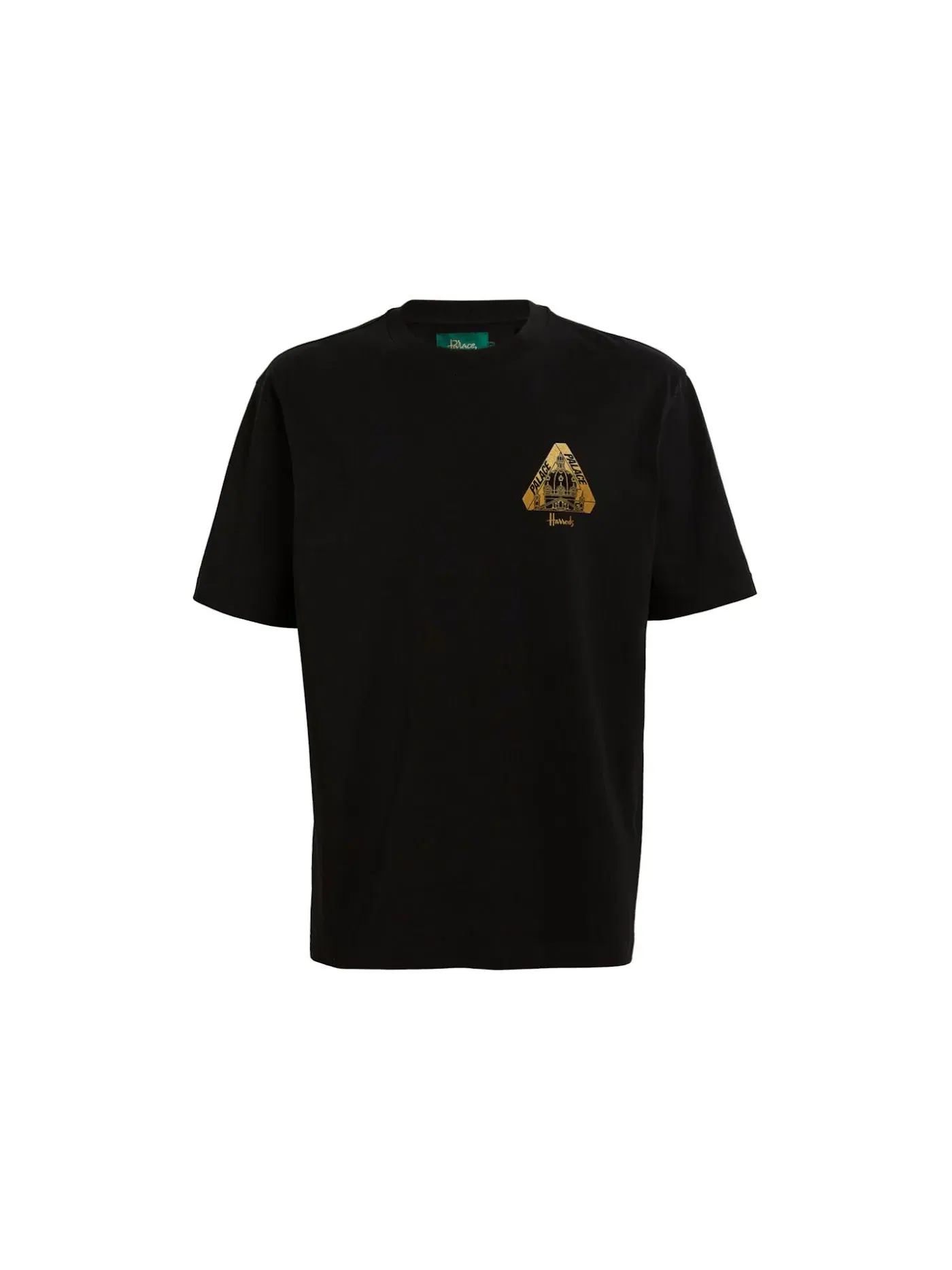 Мужская футболка с принтом Palace x Harrods Logo T-shirt — изображение 1 из 2, черный