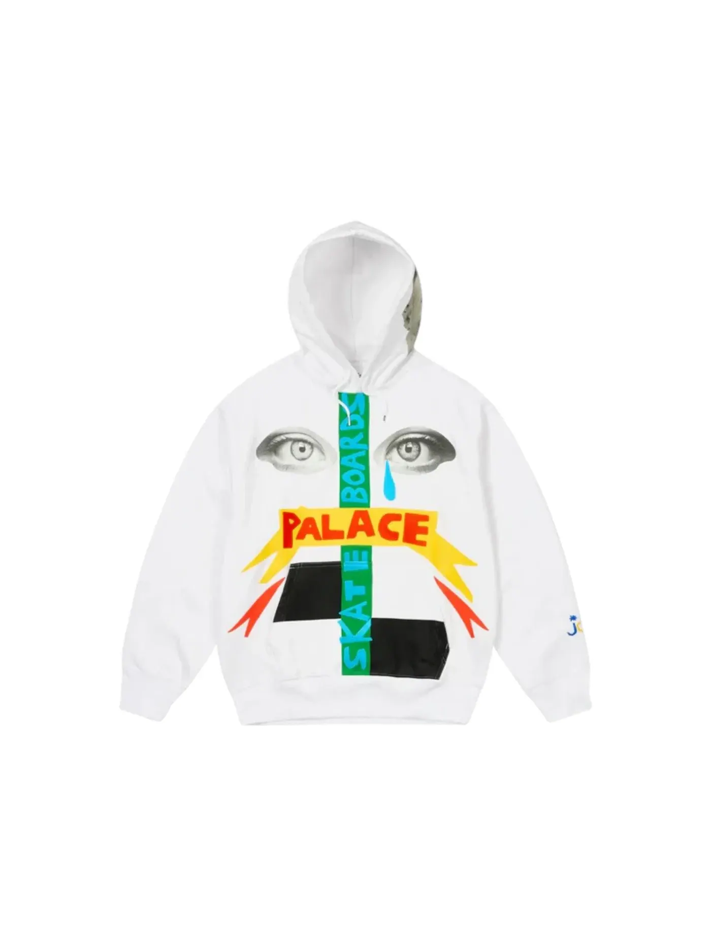 Мужской худи с капюшоном Palace x JCC+ Hood Palace — изображение 1 из 2, белый