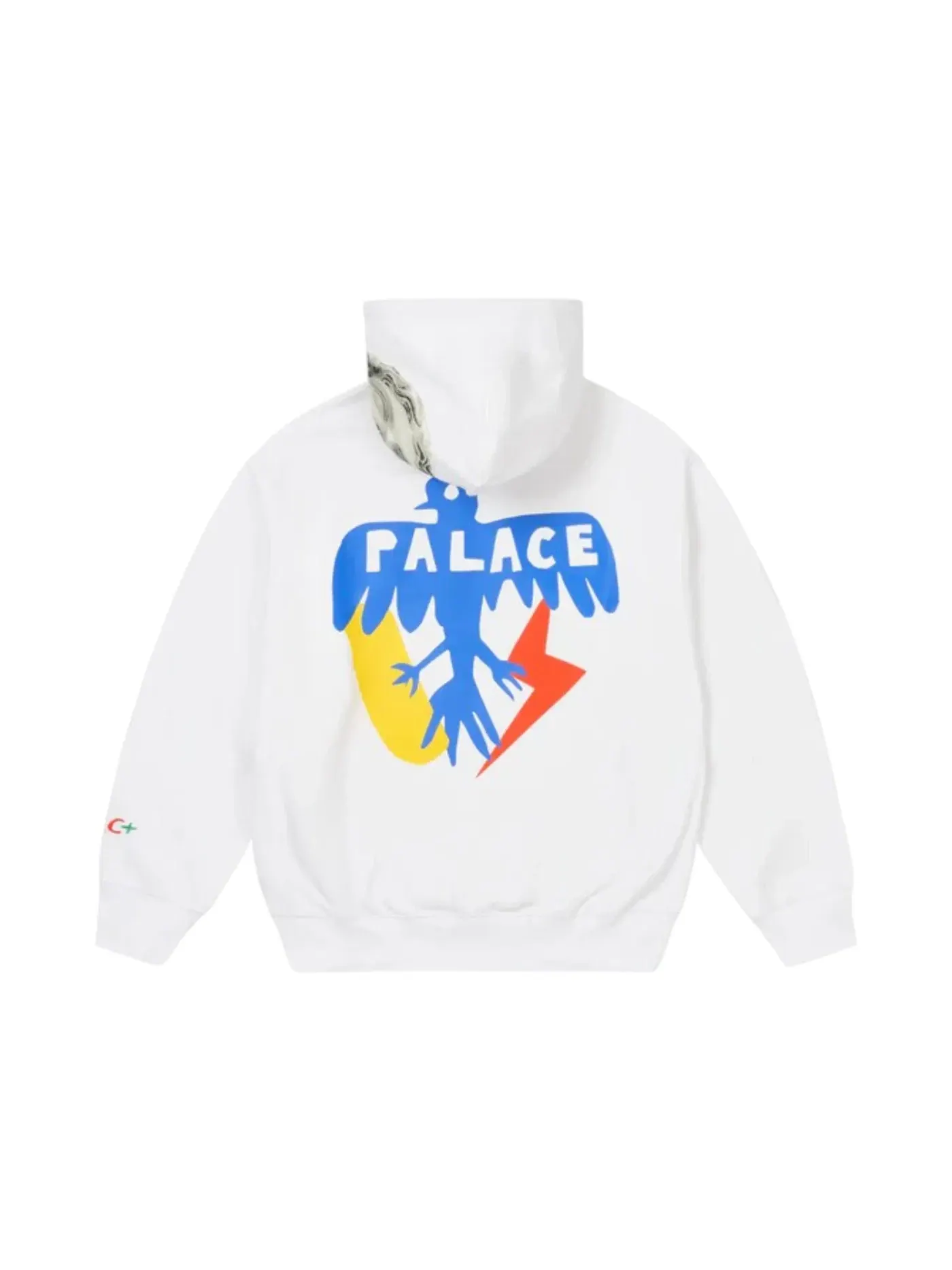 Мужской худи с капюшоном Palace x JCC+ Hood Palace — изображение 2 из 2, белый