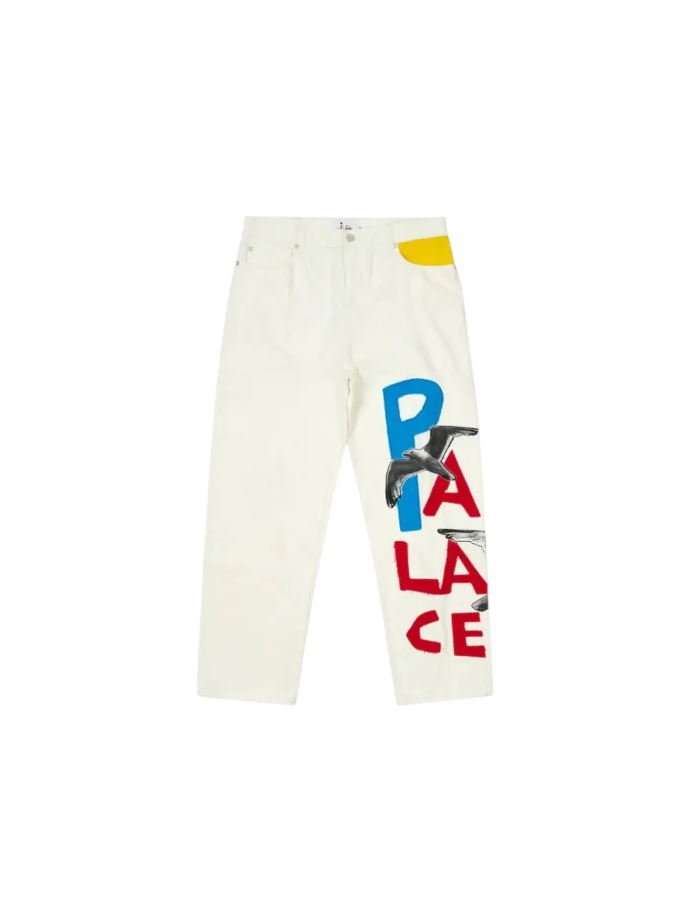 Мужские джинсы Palace P45 Denim Jean — изображение 1 из 2, белый