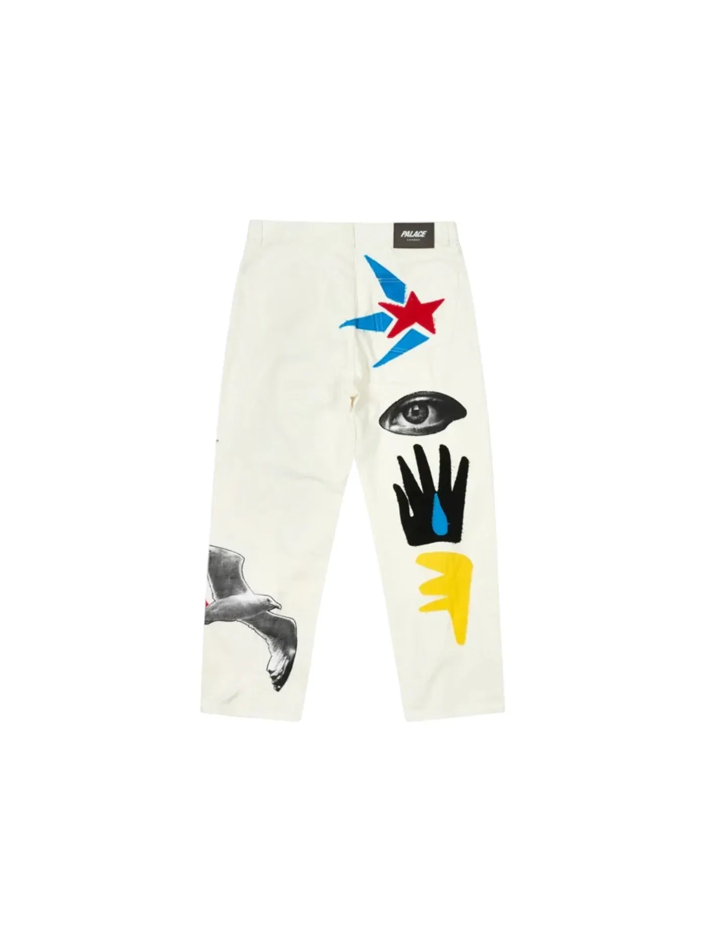 Мужские джинсы Palace P45 Denim Jean — изображение 2 из 2, белый