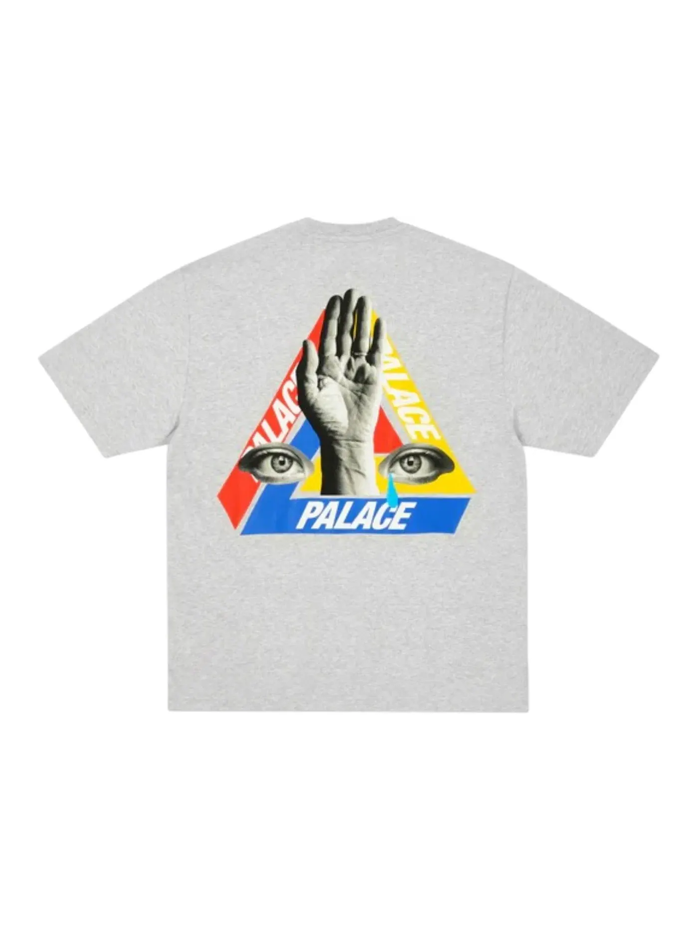 Мужская футболка с принтом Palace T-Shirt — изображение 1 из 2, серый