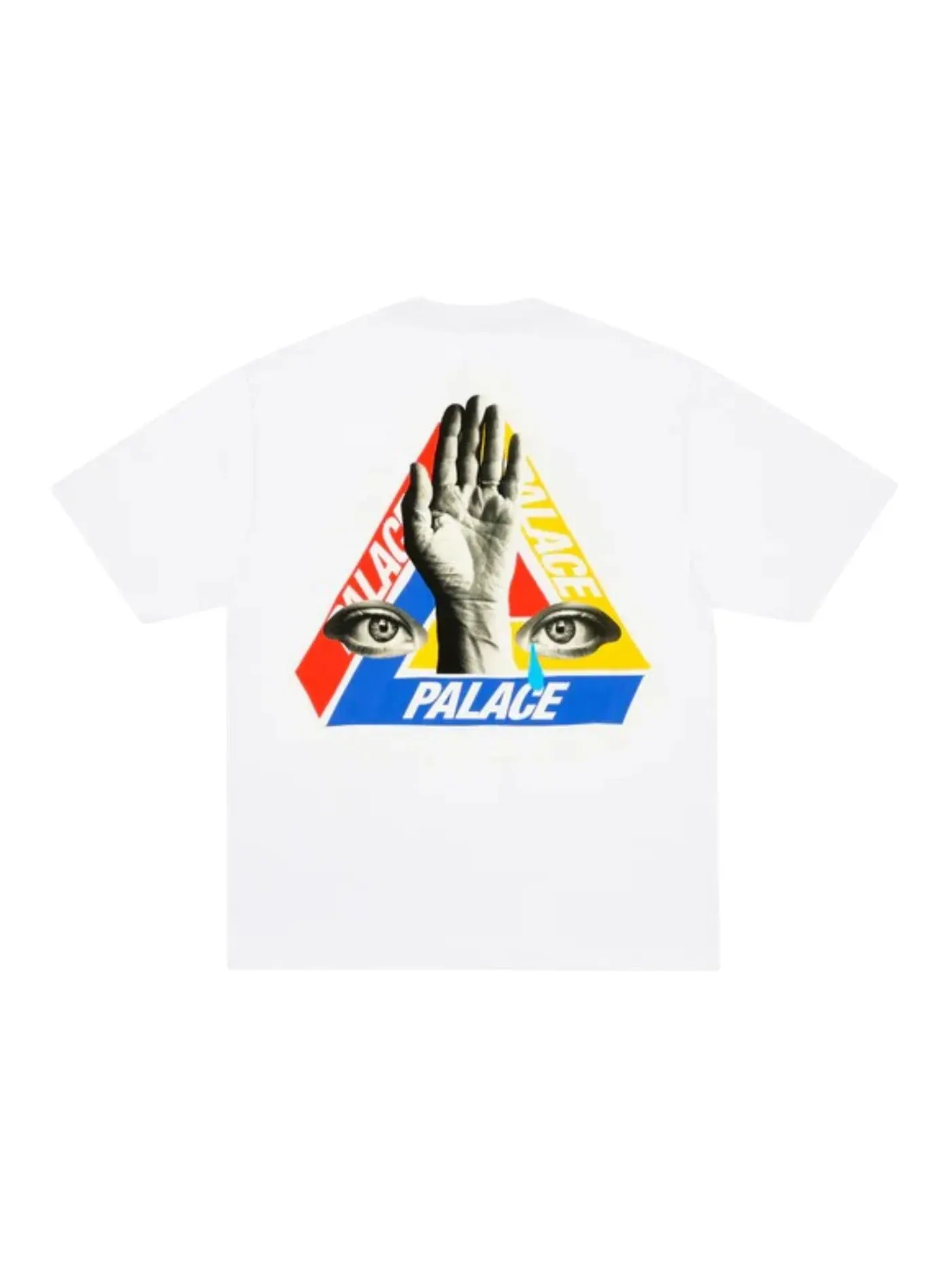 Мужская футболка с принтом Palace T-Shirt — изображение 1 из 2, белый