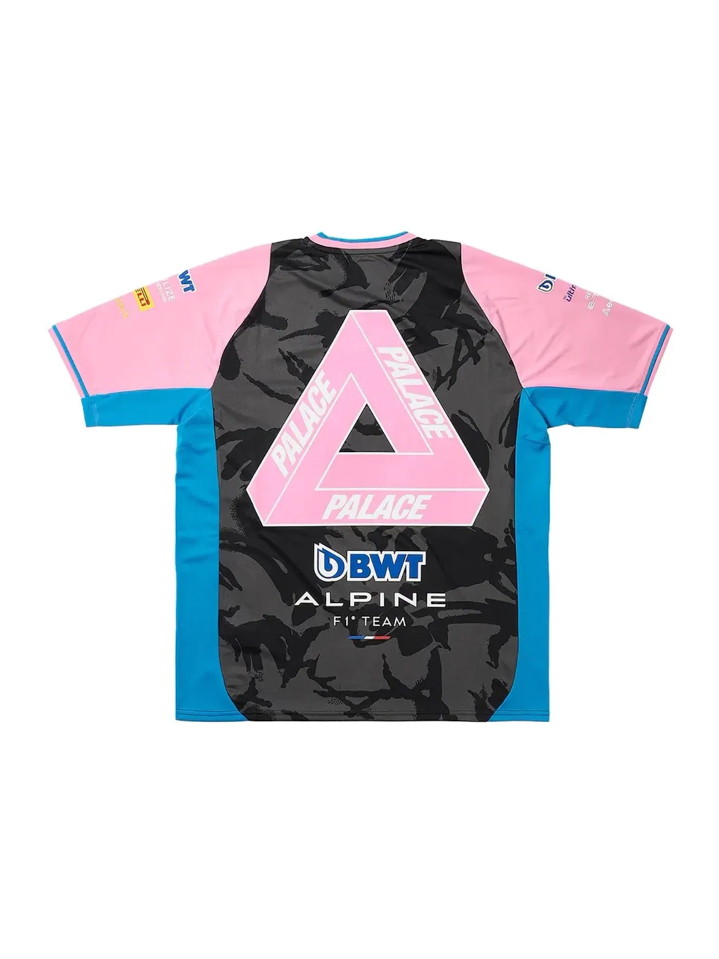Мужская джерси Palace x Kappa For Alpine Driver Jersey Night Desert Camo, Night Desert Camo — изображение 2 из 2