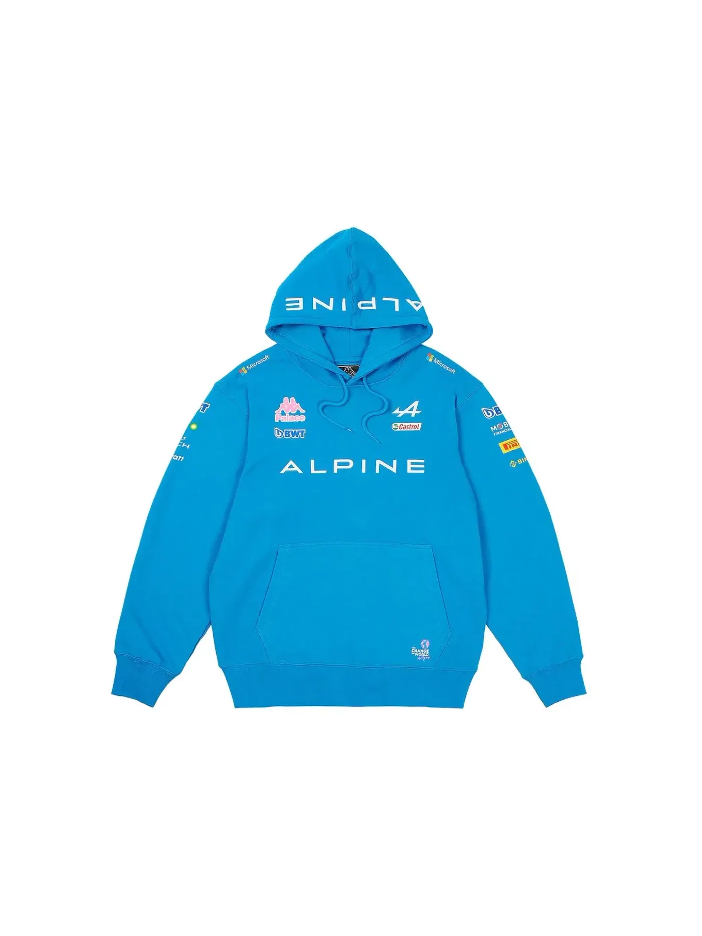Мужская худи с капюшоном Palace x Kappa For Alpine Hood — изображение 2 из 2, синий