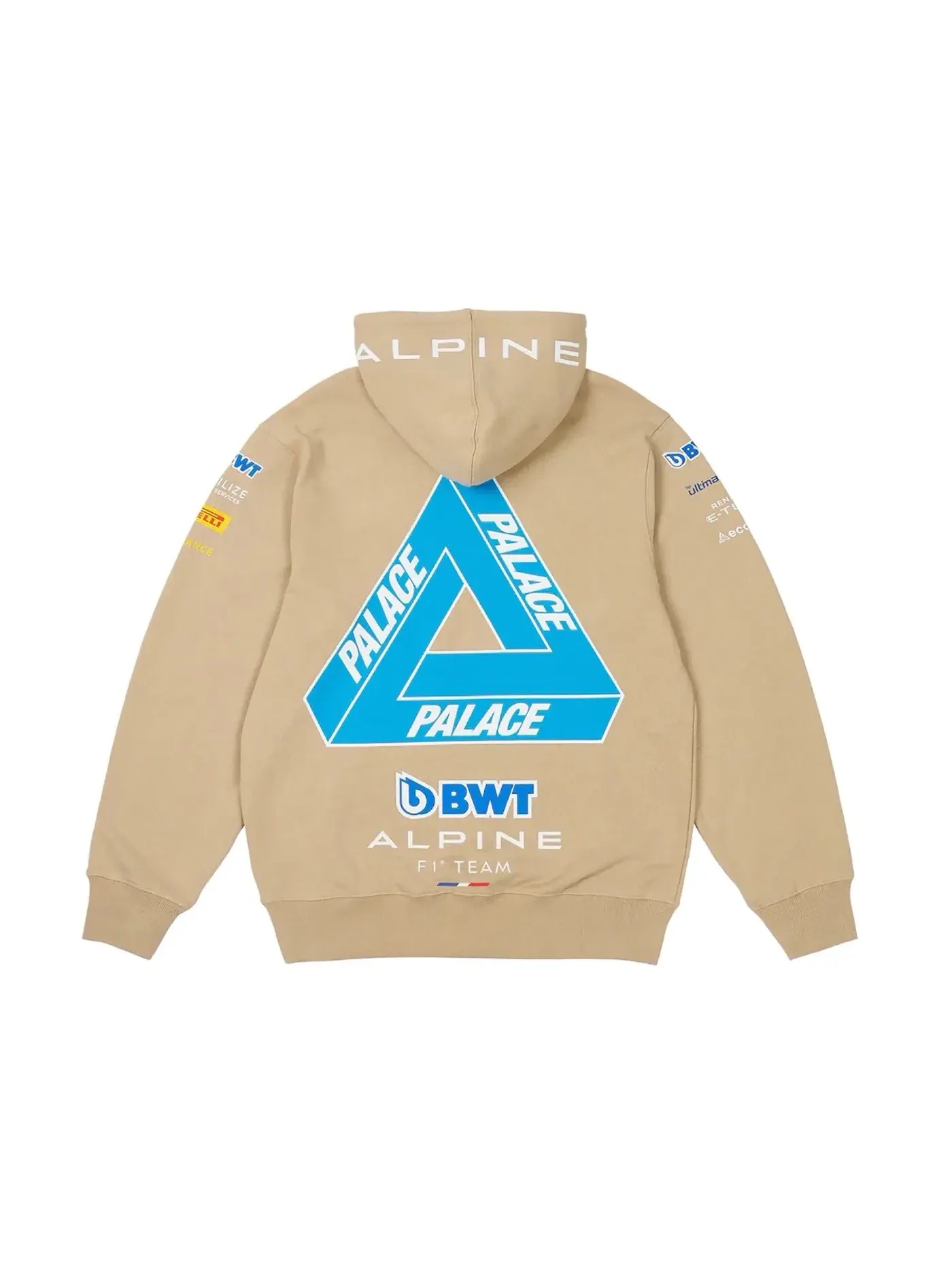 Мужская худи Palace Hood Tan — изображение 1 из 2