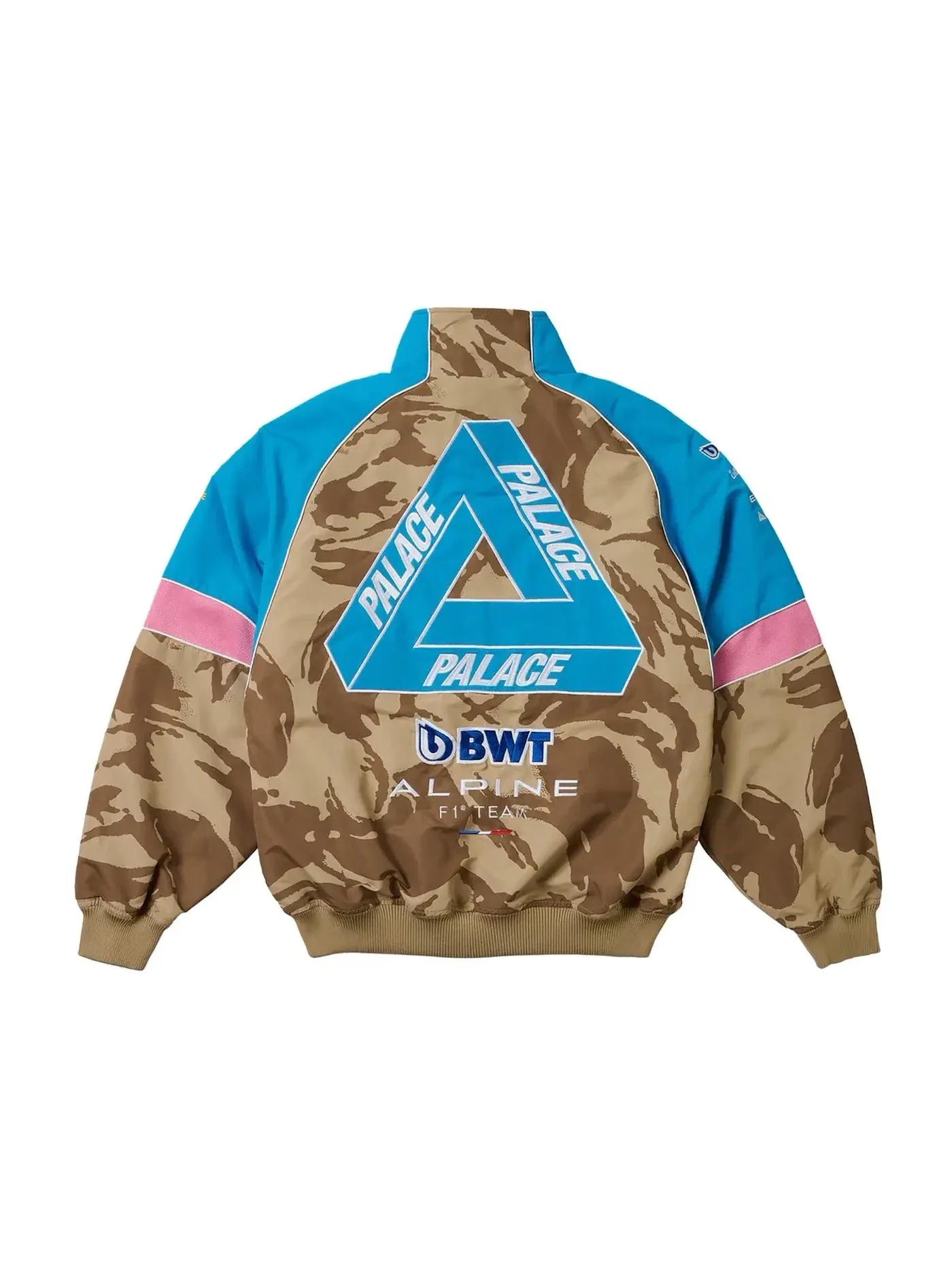 Мужская куртка с камуфляжным принтом Palace x Kappa For Alpine Tracksuit Top, Desert Camo — изображение 2 из 2