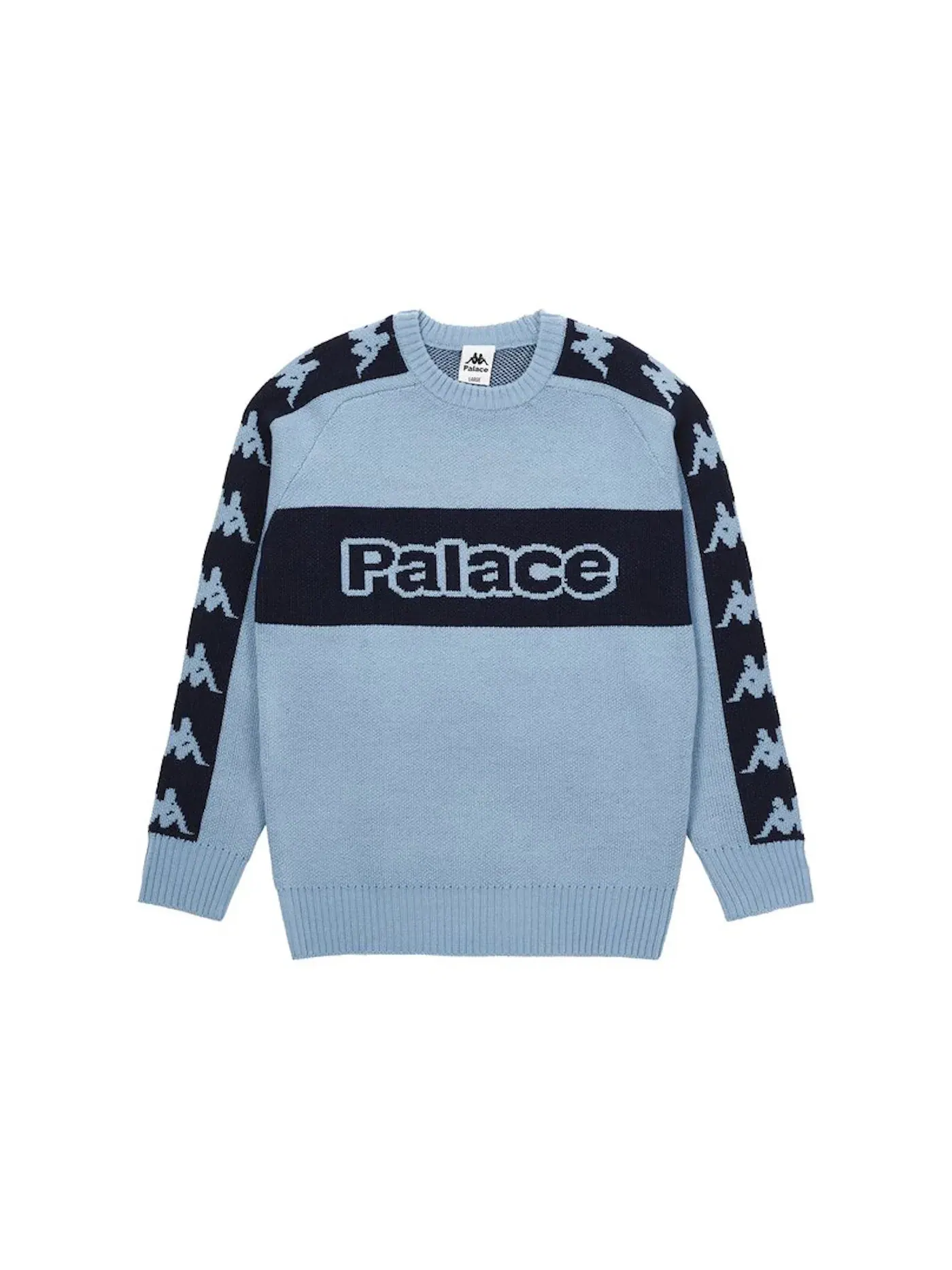 Мужской джемпер Palace x Kappa Knit — изображение 1 из 2, синий