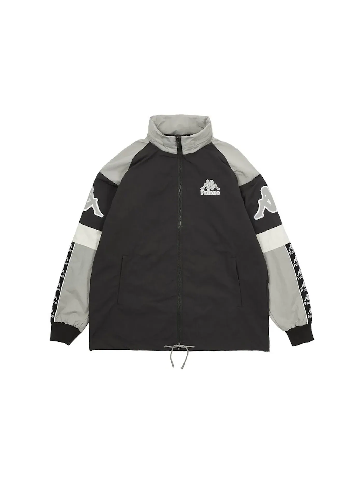Мужская куртка Palace x Kappa Warm Up Jacket — изображение 2 из 3, черный