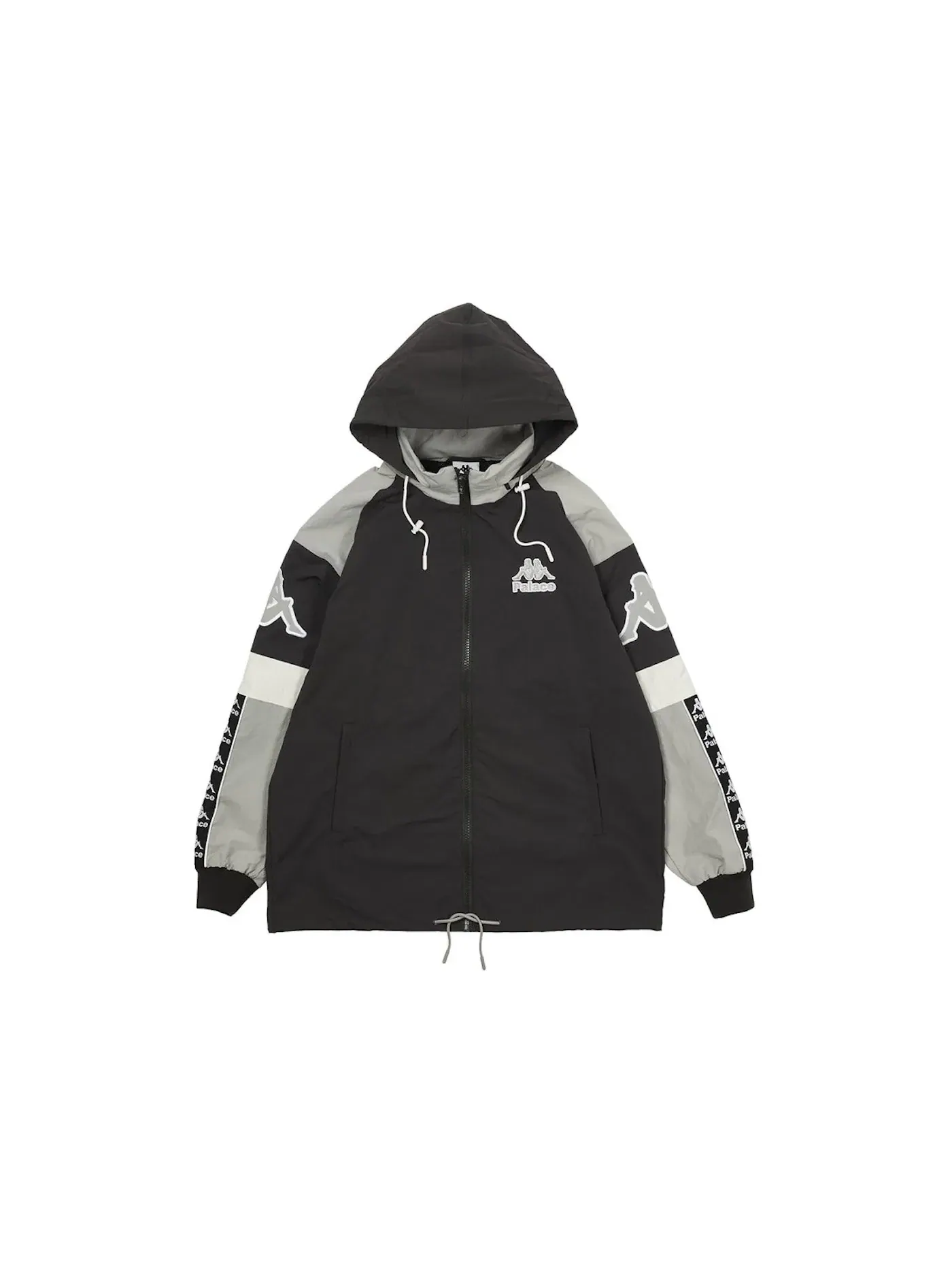 Мужская куртка Palace x Kappa Warm Up Jacket — изображение 3 из 3, черный