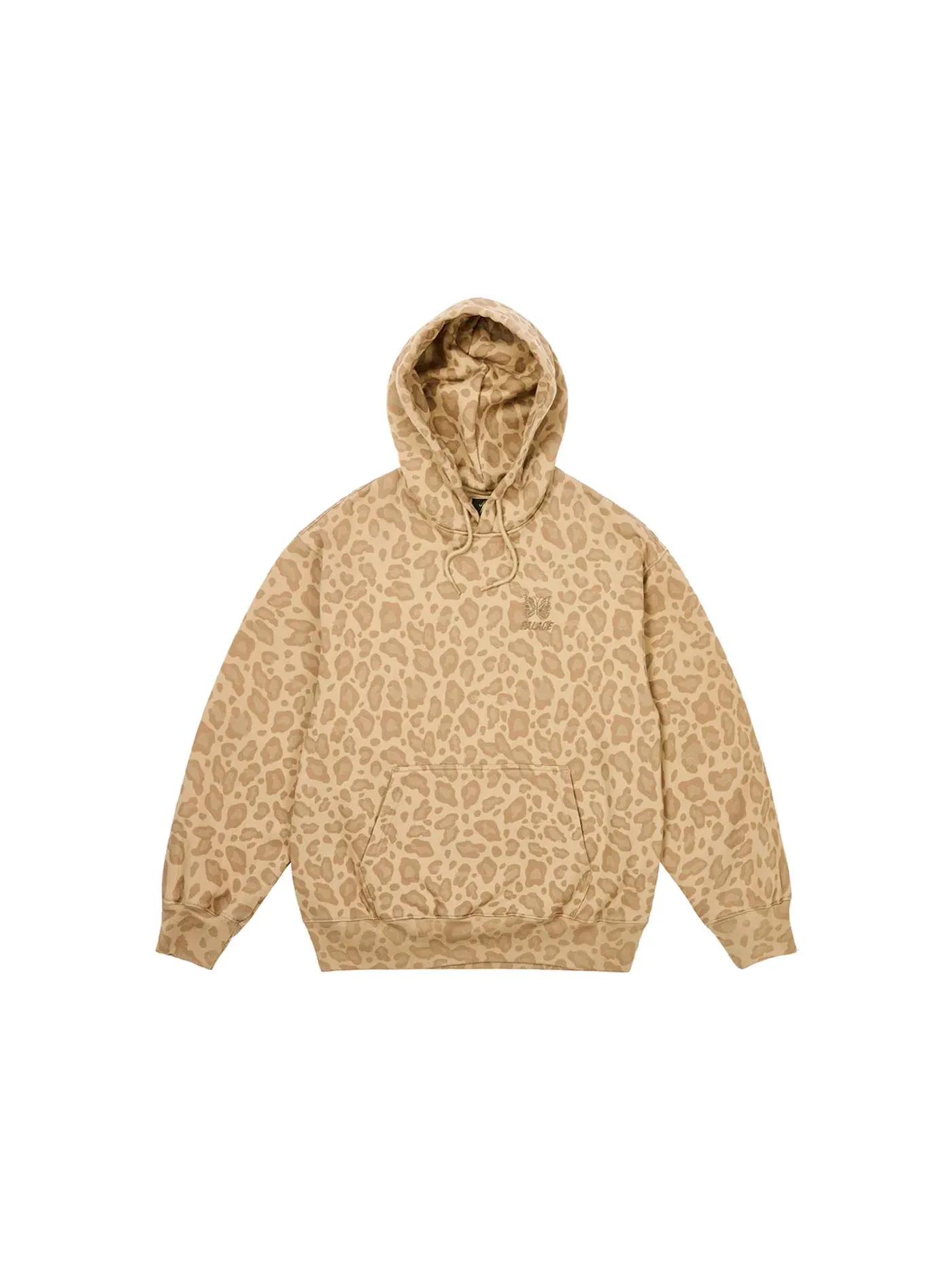 Мужской худи с капюшоном Palace x Needles Hood — изображение 2 из 3, бежевый