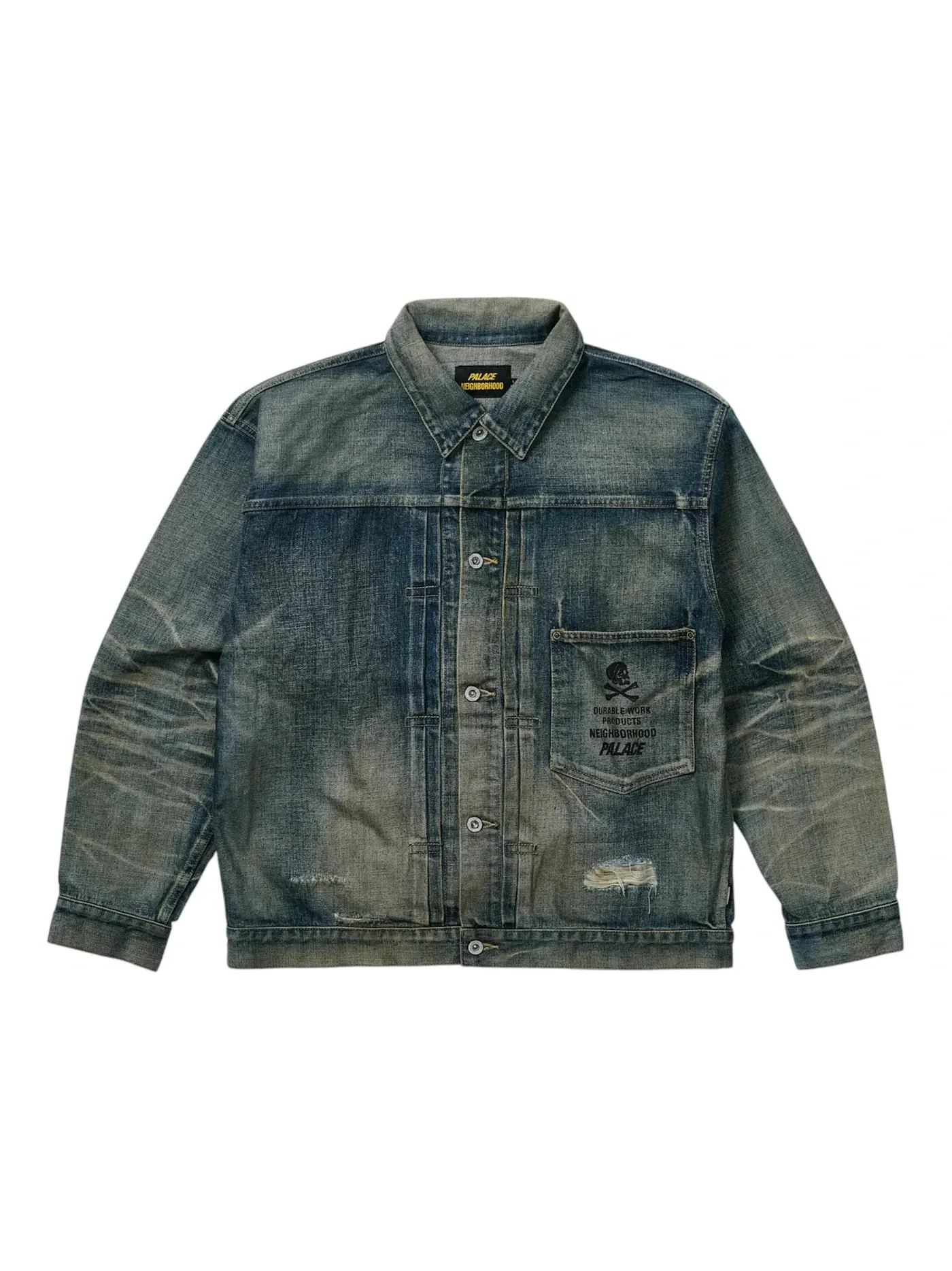 Мужская джинсовая куртка Savage Denim Jacket Palace — изображение 1 из 2, синий