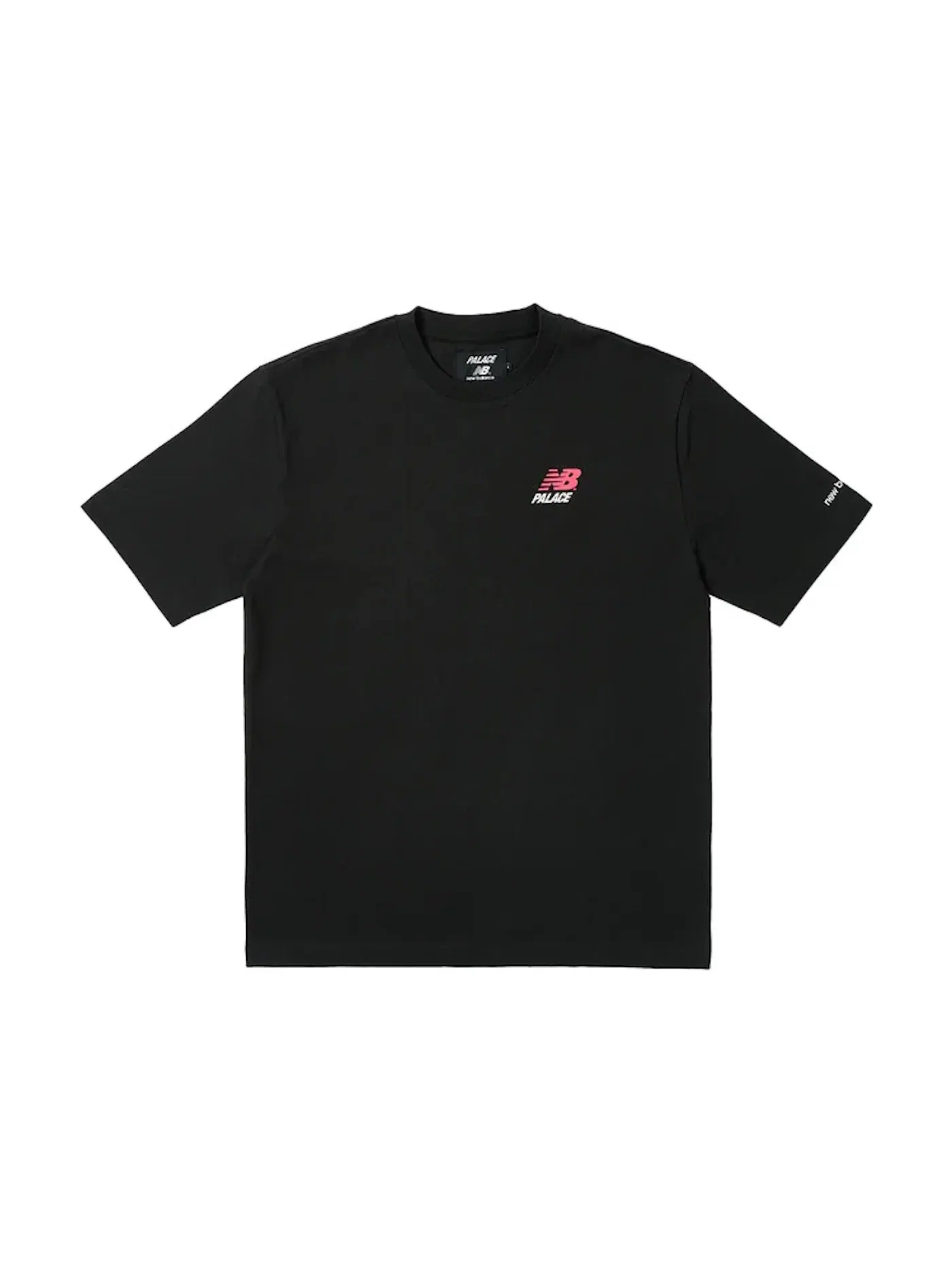 Мужская футболка с логотипом Palace x New Balance — изображение 1 из 2, черный