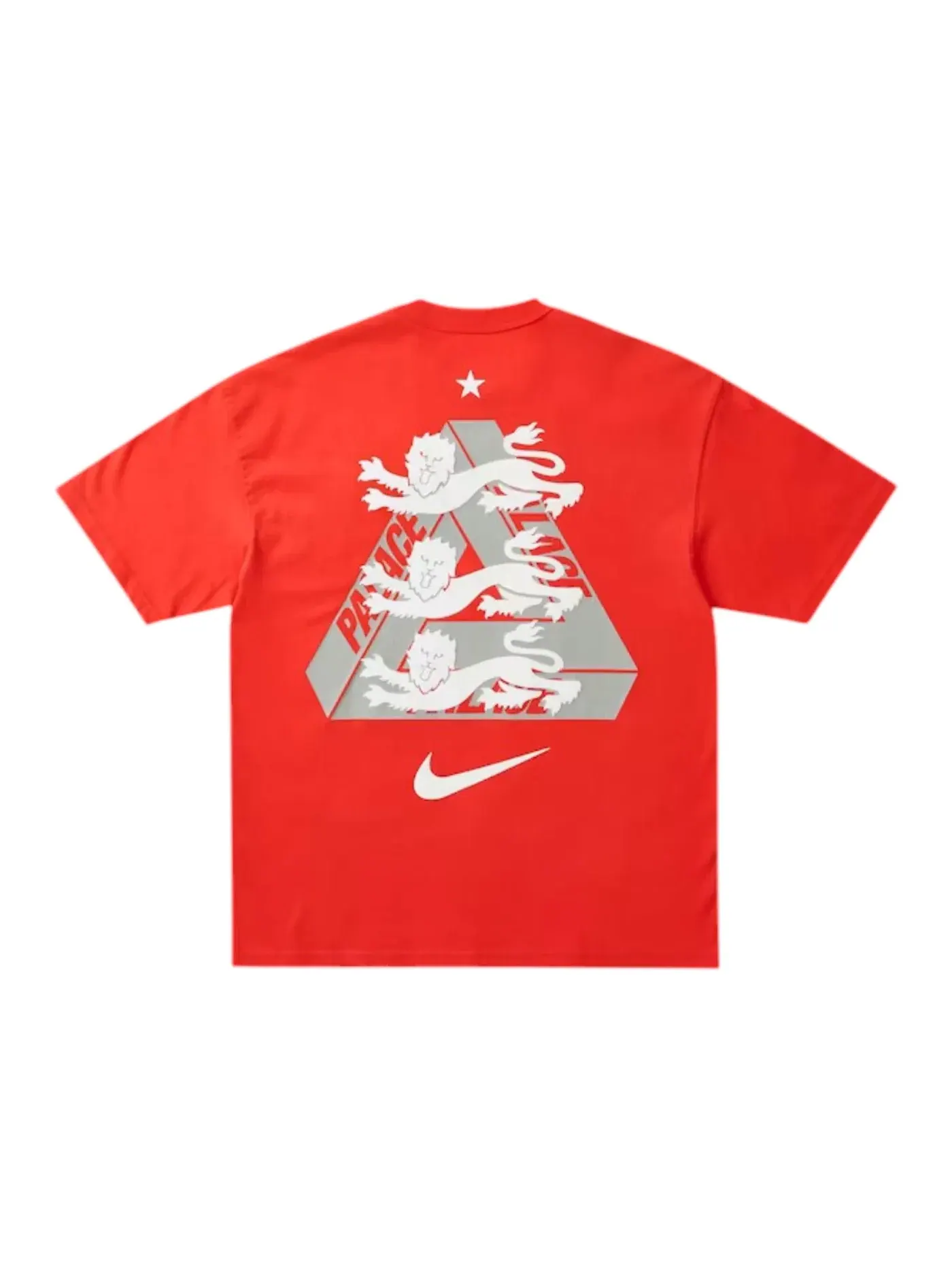 Мужская футболка с принтом Palace x Nike England T-shirt — изображение 1 из 1, кармин