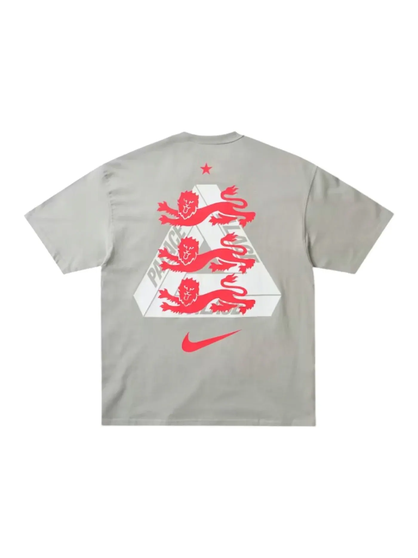 Мужская футболка с принтом Palace x Nike England T-shirt Palace — изображение 1 из 1, серый