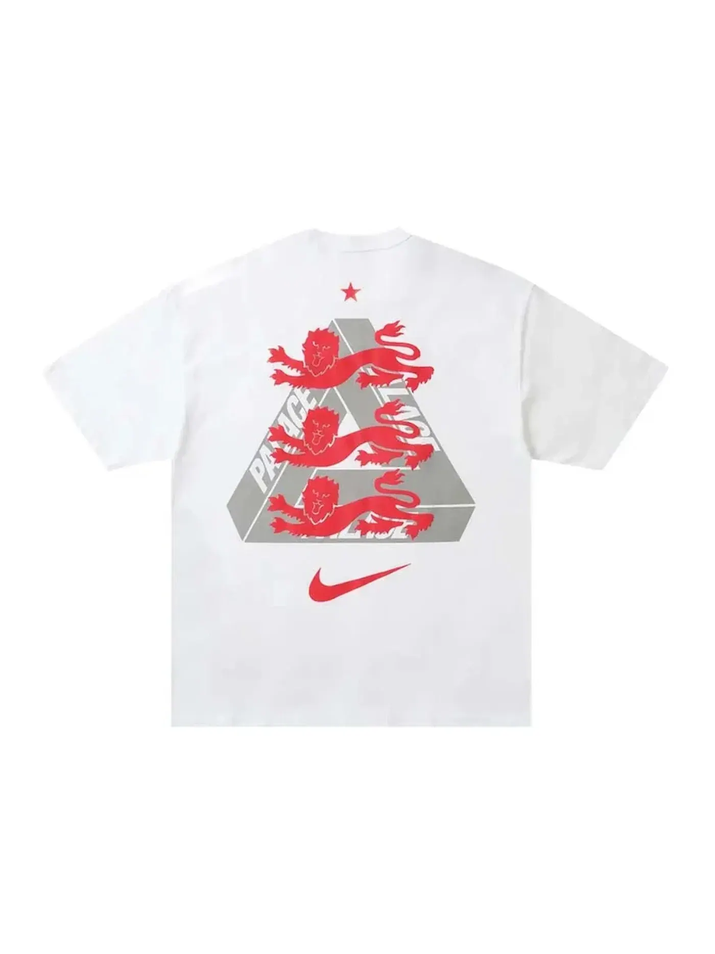 Мужская футболка с принтом Palace x Nike T-shirt Palace — изображение 1 из 2, белый