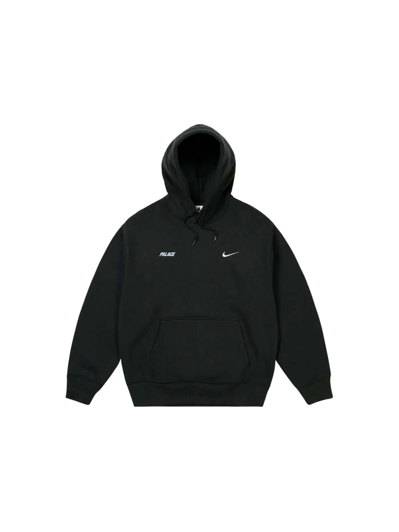 Мужской худи с принтом Font Swoosh Palace — изображение 1 из 2, черный