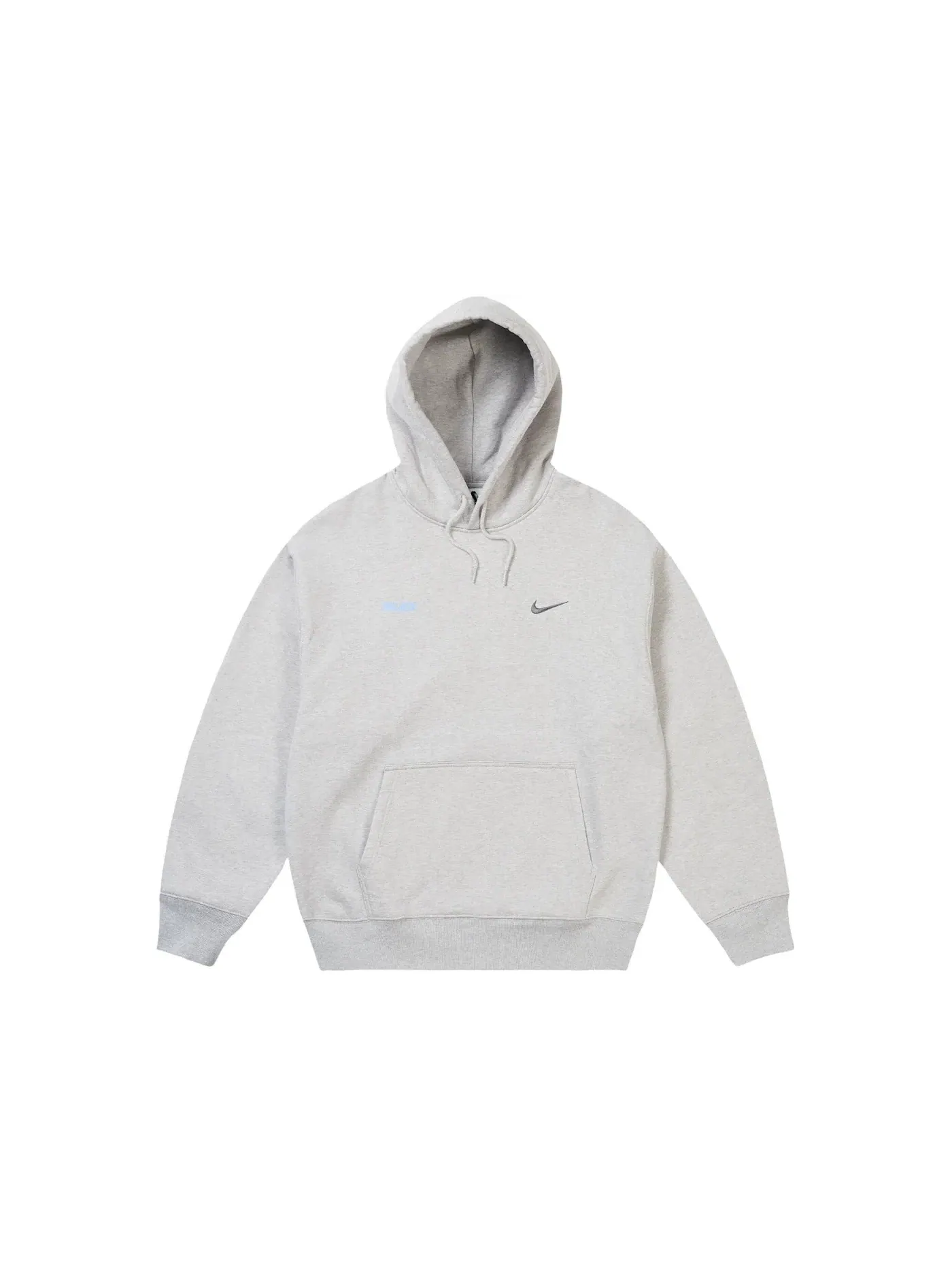 Мужской худи с принтом Font Swoosh Palace — изображение 1 из 2, серый