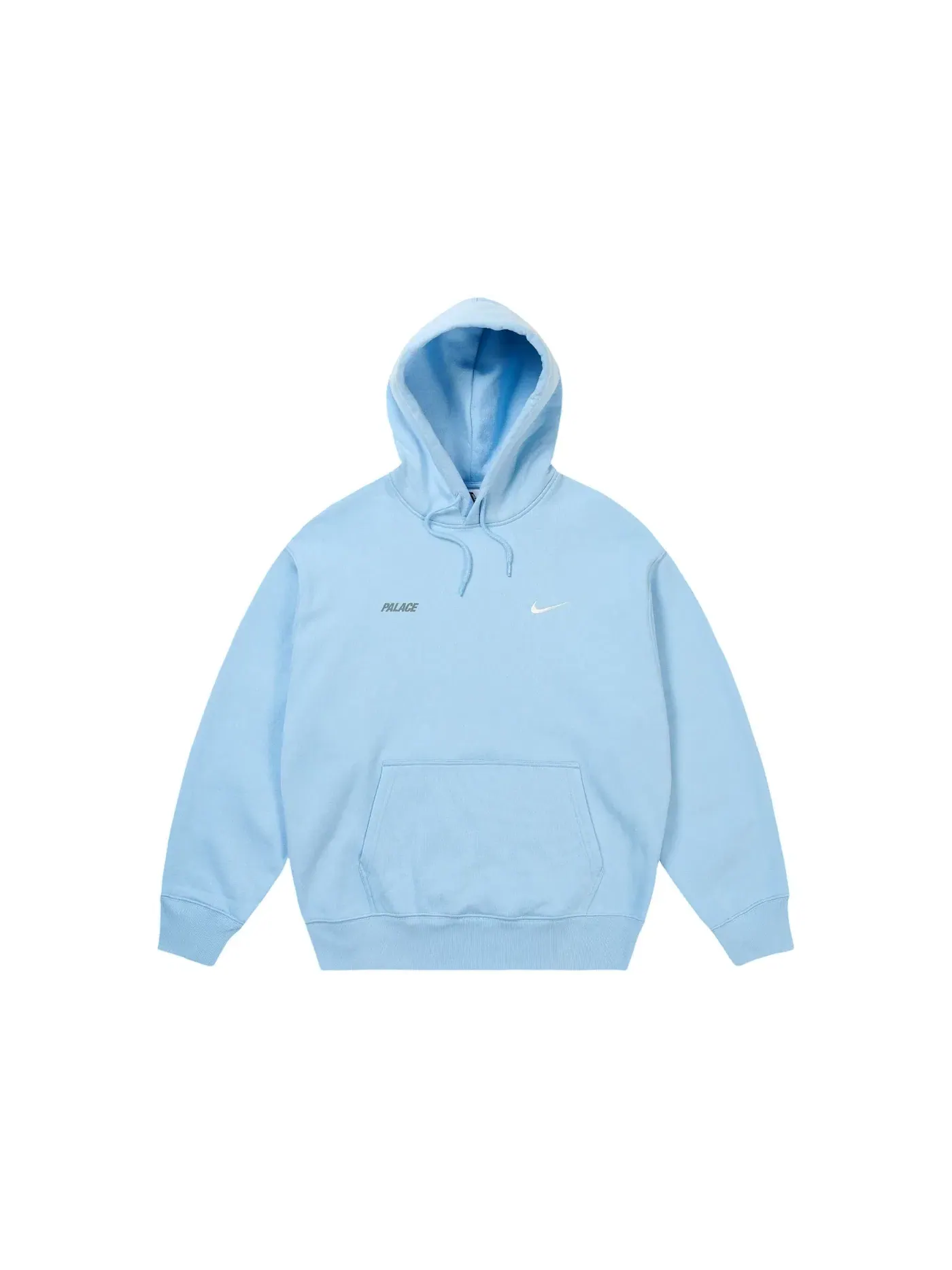 Мужская худи с принтом Palace x Nike Font Swoosh — изображение 1 из 2, синий