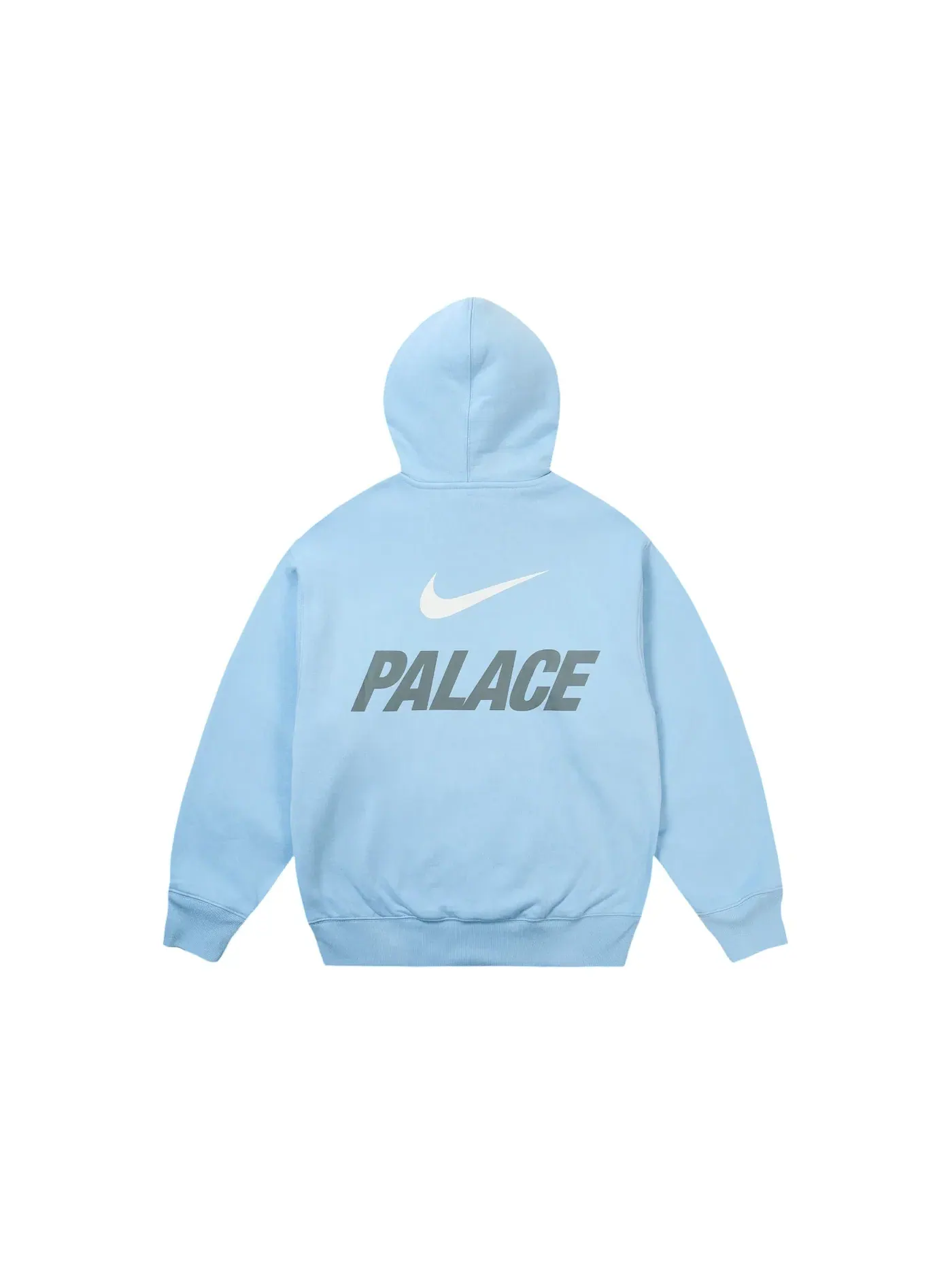 Мужская худи с принтом Palace x Nike Font Swoosh — изображение 2 из 2, синий
