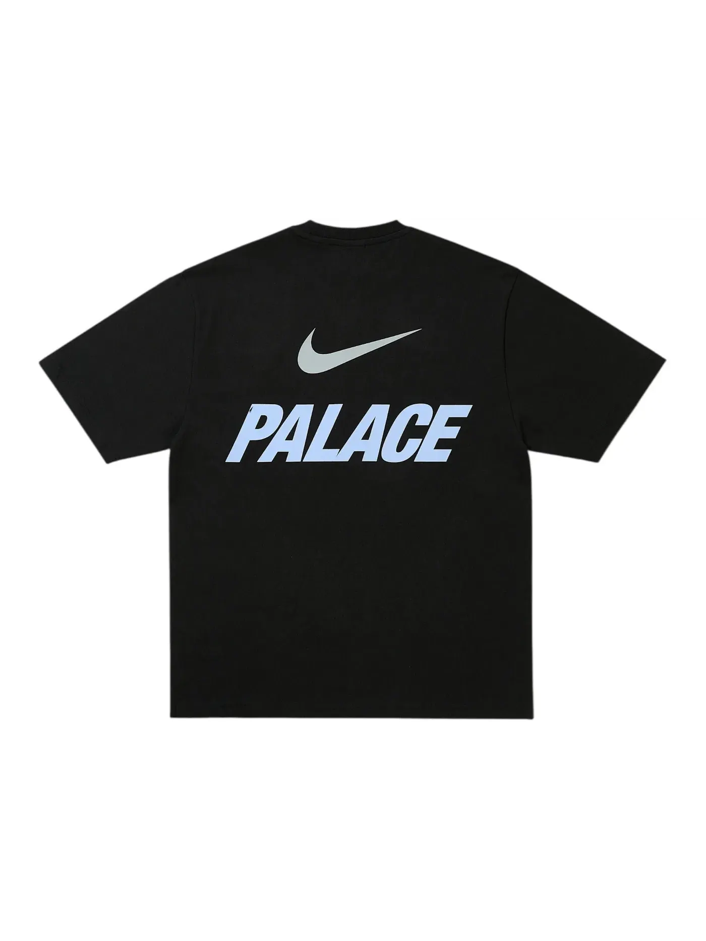Мужская футболка с принтом Font Swoosh Palace — изображение 1 из 2, черный