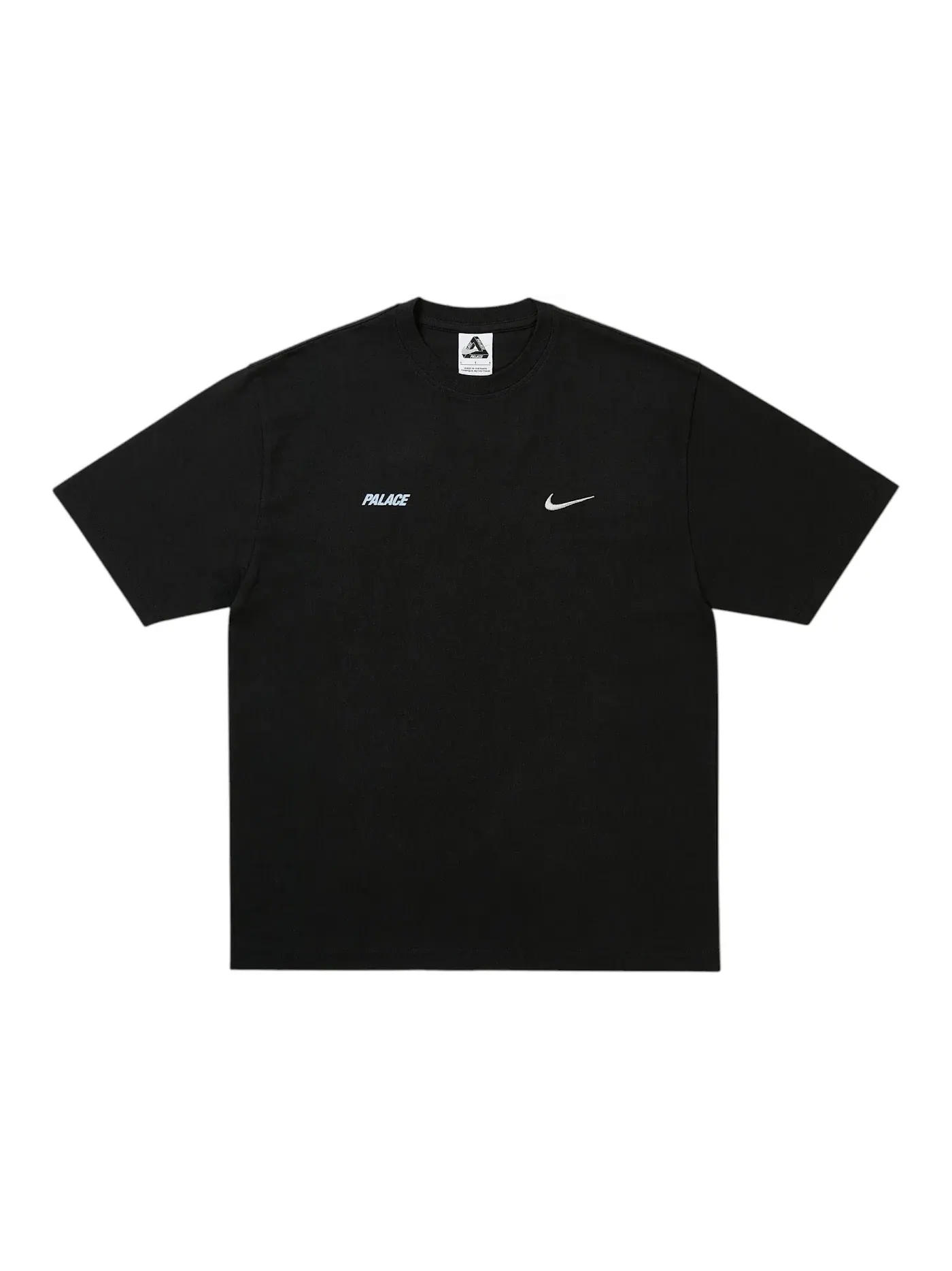 Мужская футболка с принтом Font Swoosh Palace — изображение 2 из 2, черный