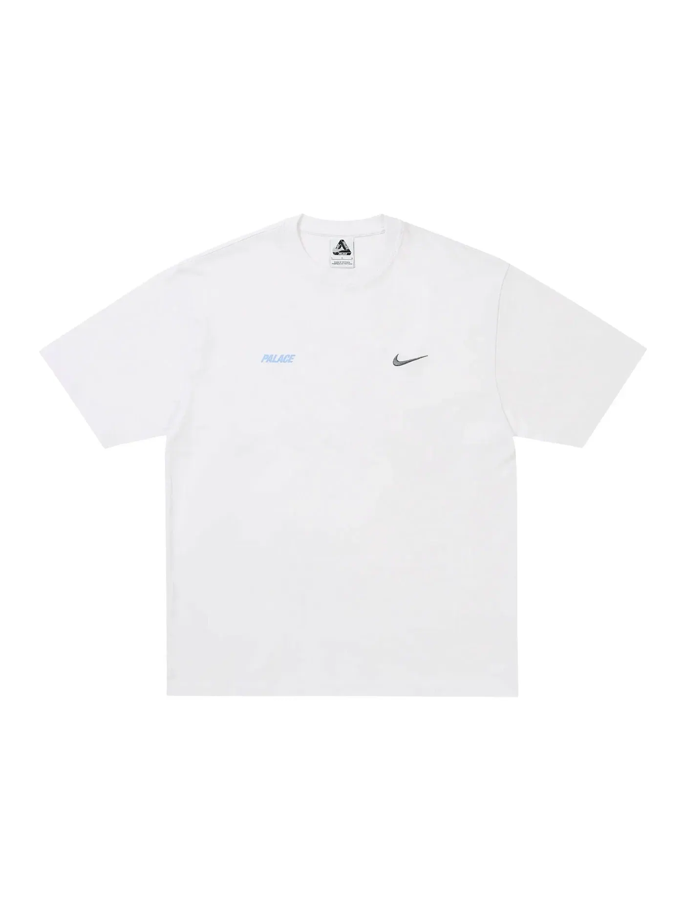 Мужская футболка с принтом Font Swoosh Palace — изображение 2 из 2, белый