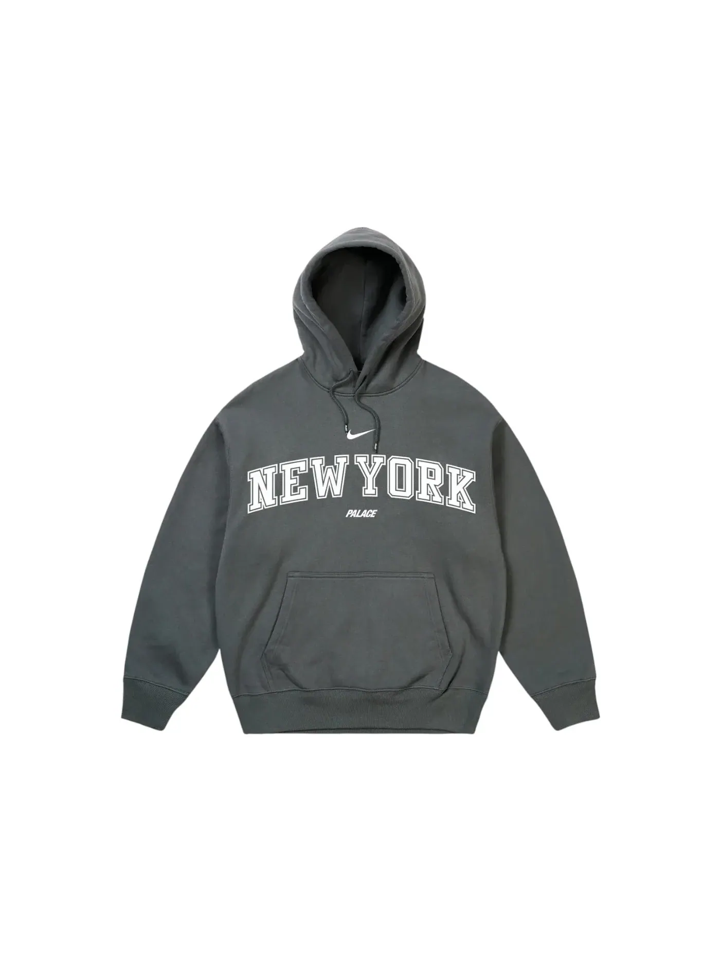 Мужская худи Palace x Nike New York Shop Hoodie Palace — изображение 1 из 1, серый